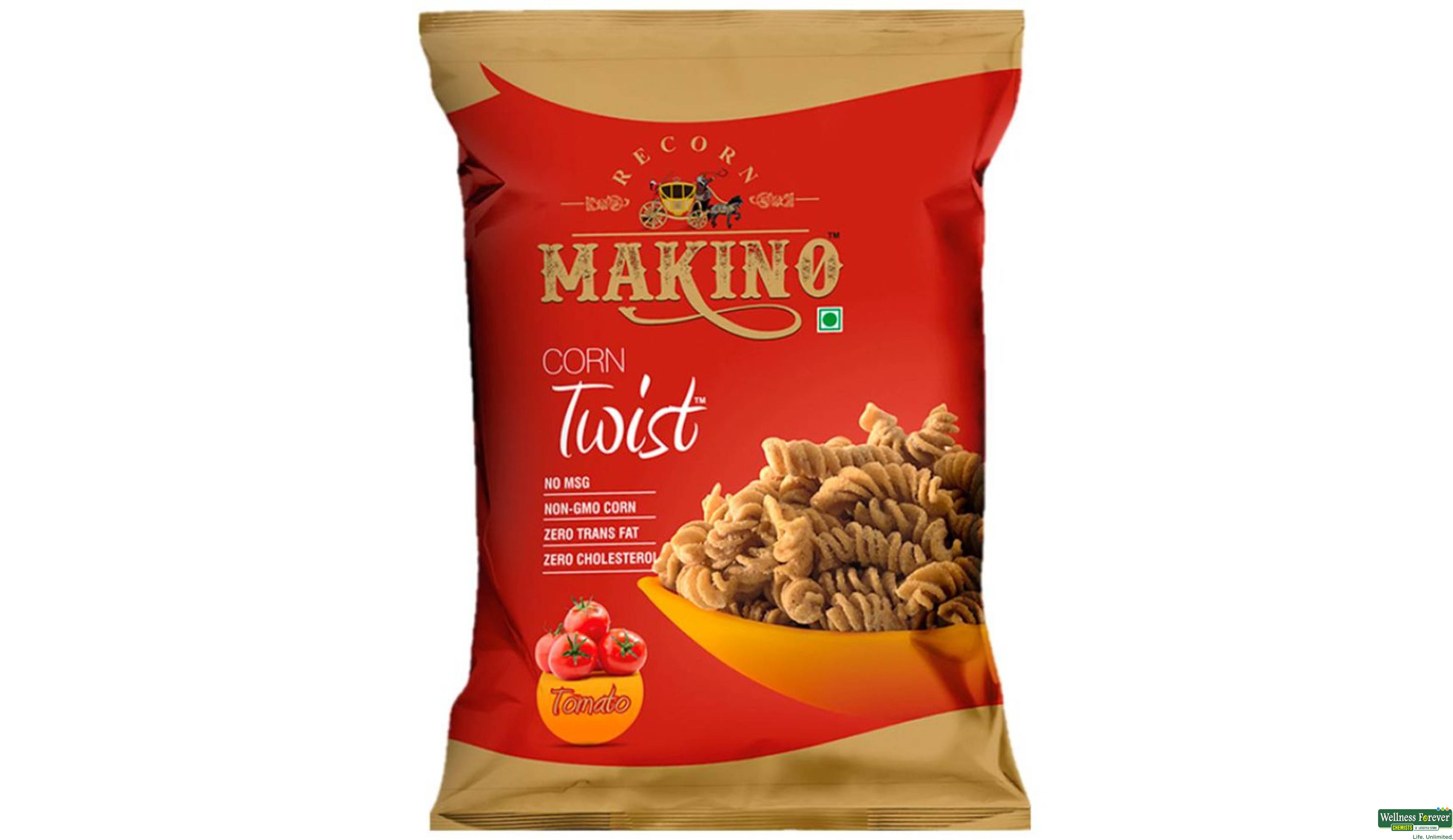 MAKINO CORN TWIST TOMATO 60GM- 1, 60GM, 