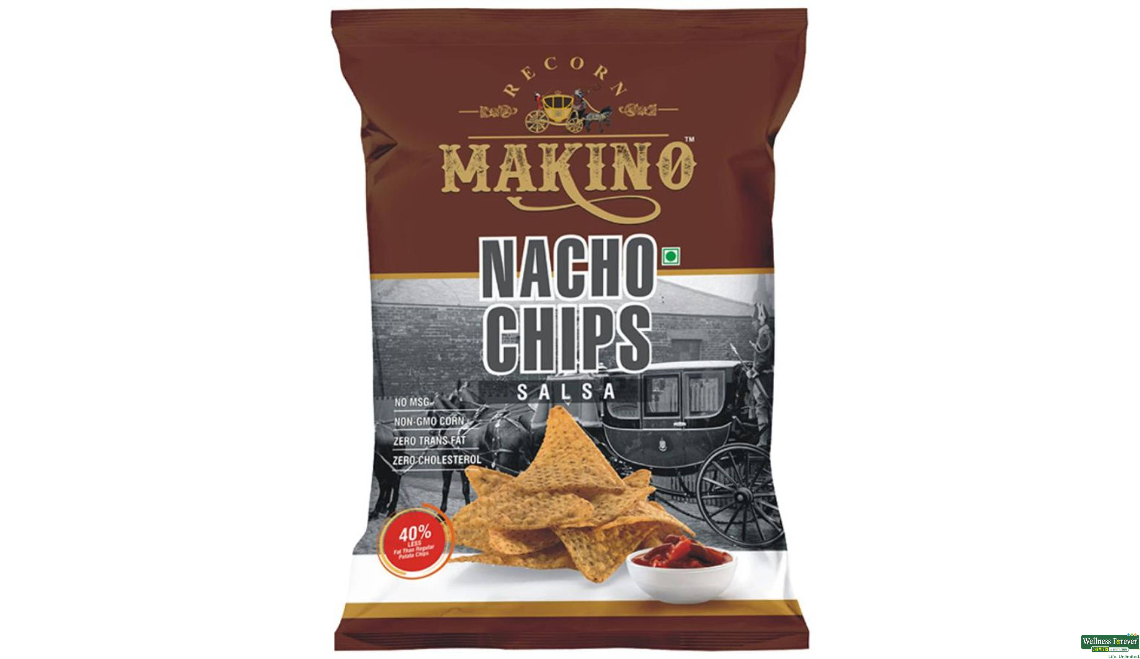 MAKINO NACHO CHIPS SALSA 150GM- 1, 150GM, 