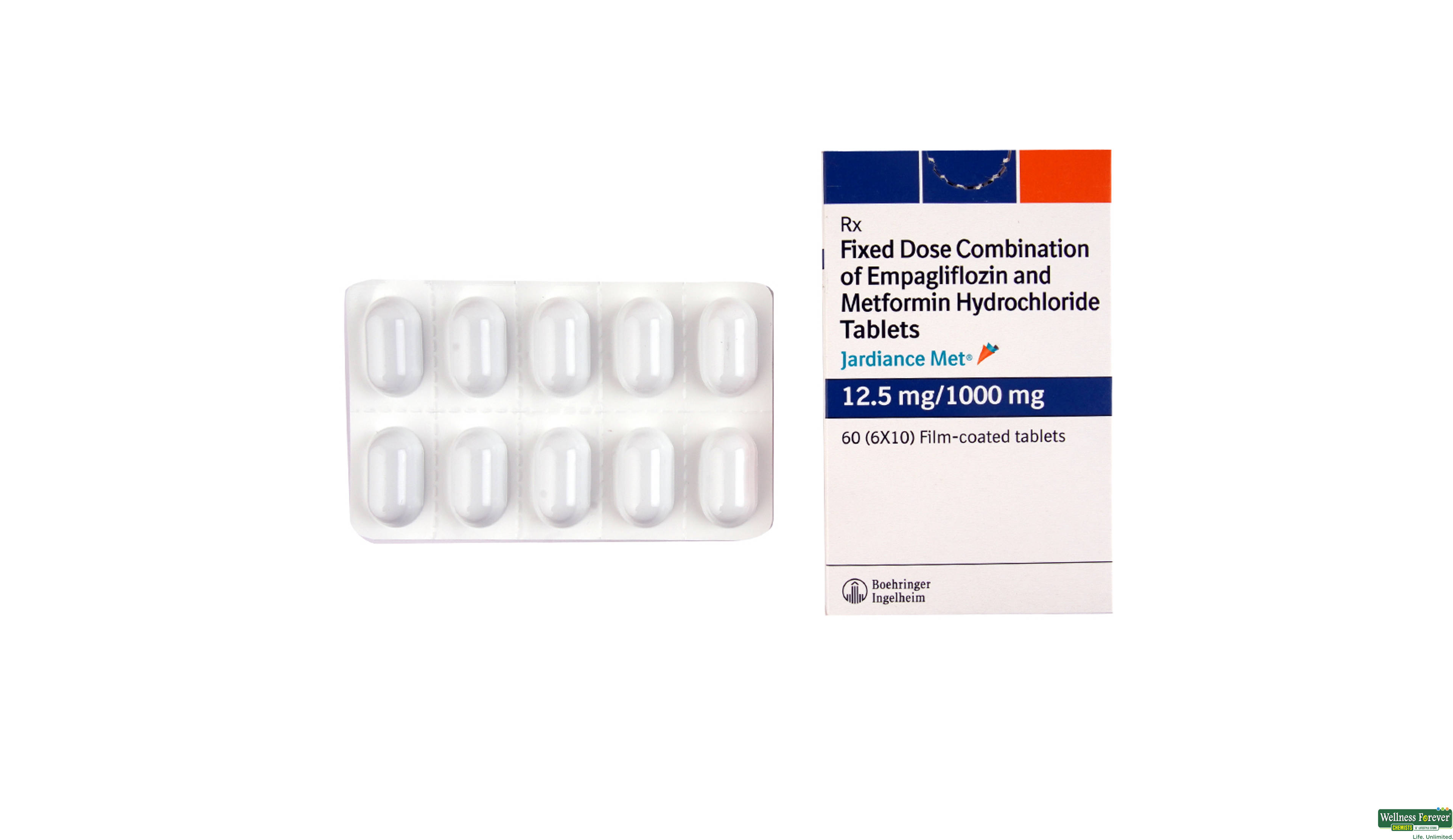 JARDIANCE-MET 12.5/1000MG 10TAB- 1, 10TAB, 