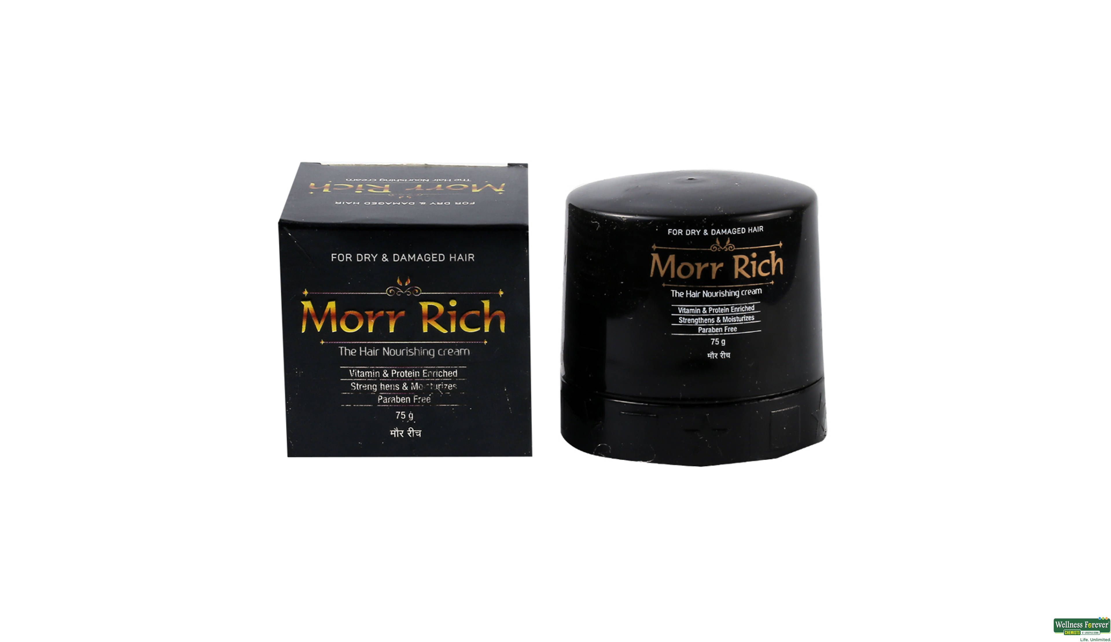 MORR-RICH HAIR CREAM 75GM- 1, 75GM, 