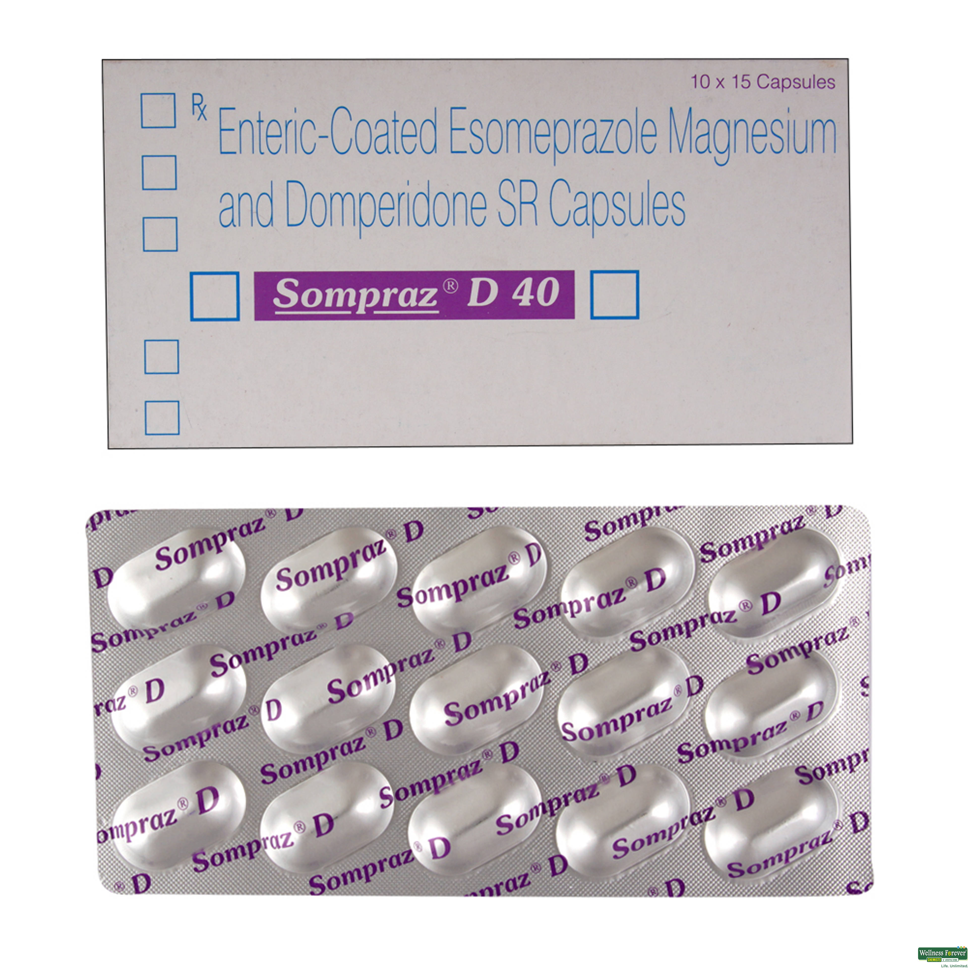 SOMPRAZ-D 40MG 15CAP-image