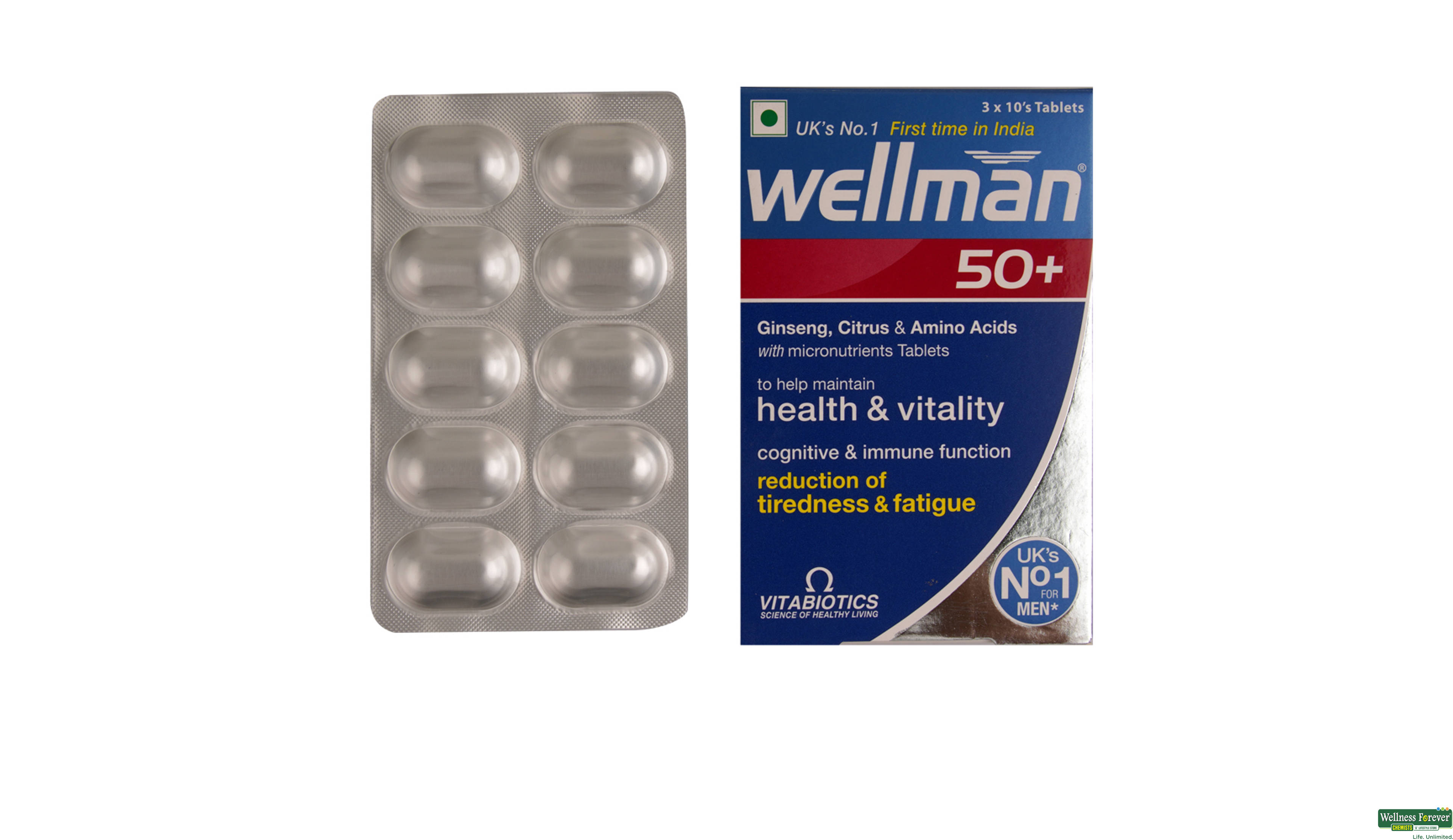 WELLMAN-50 PLUS 10TAB- 1, 10TAB, 