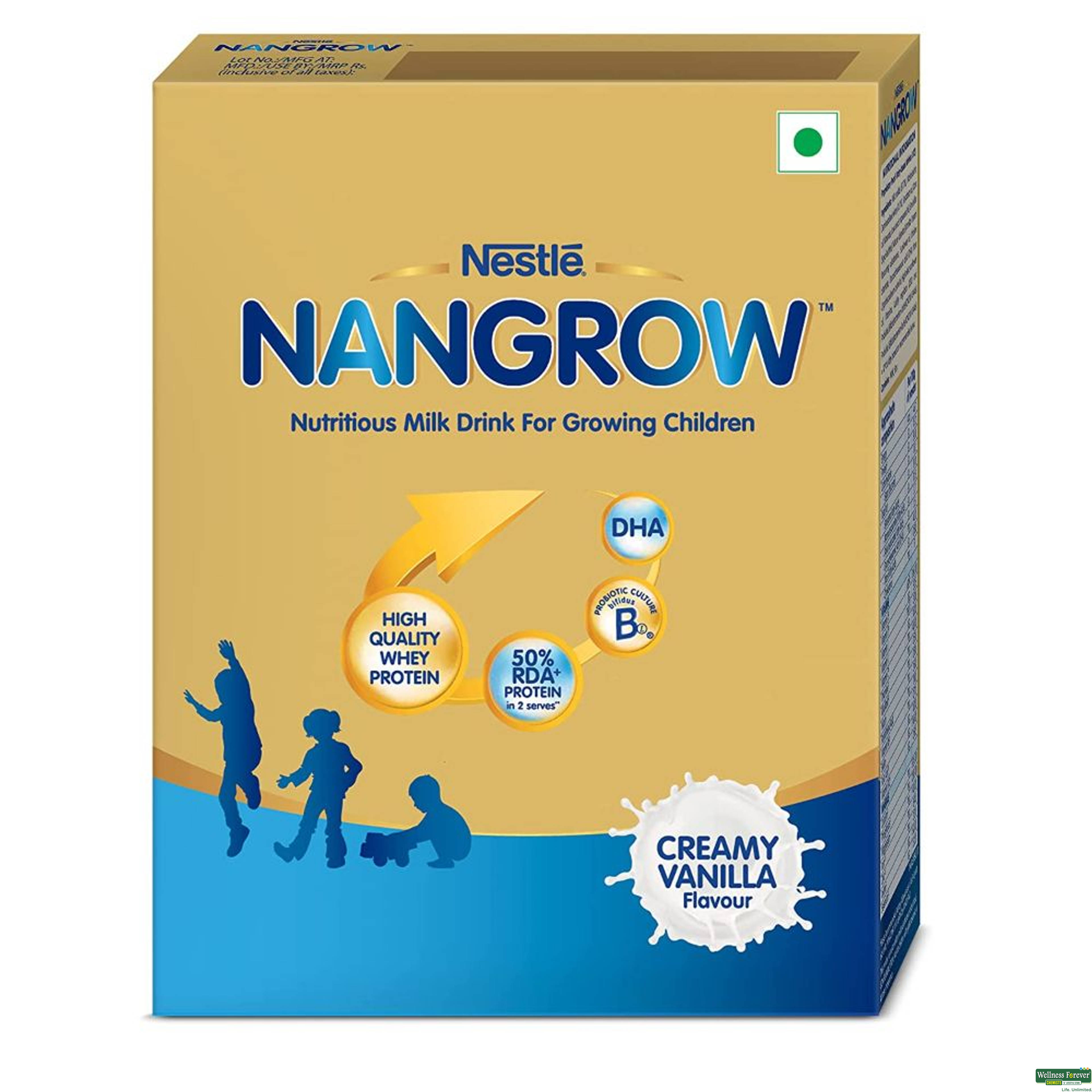 Nestle Nangrow Nutritious Milk Drink for Growing Children Creamy Vanilla 400g-image