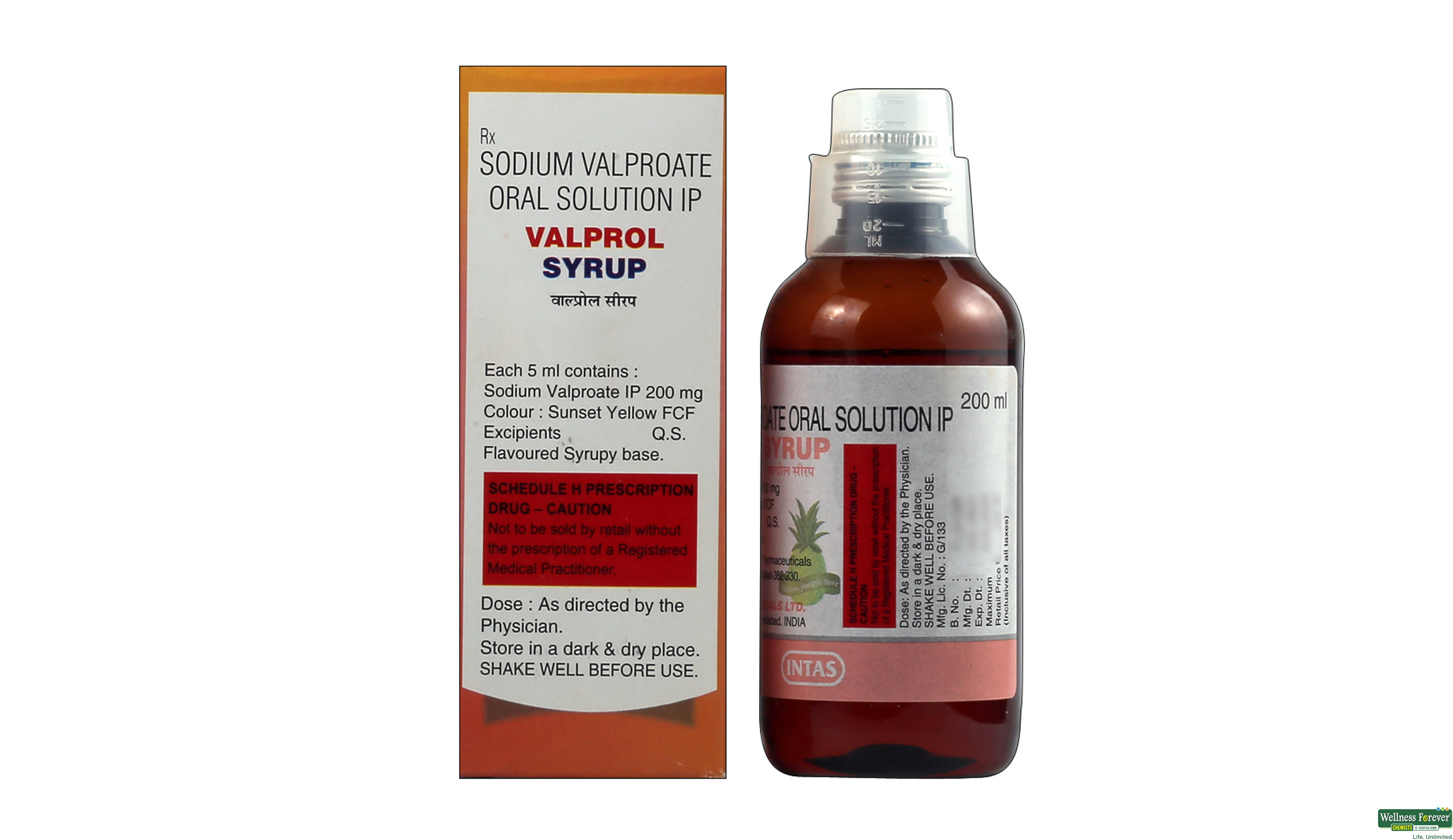 VALPROL SYP 200ML- 2, 200ML, 