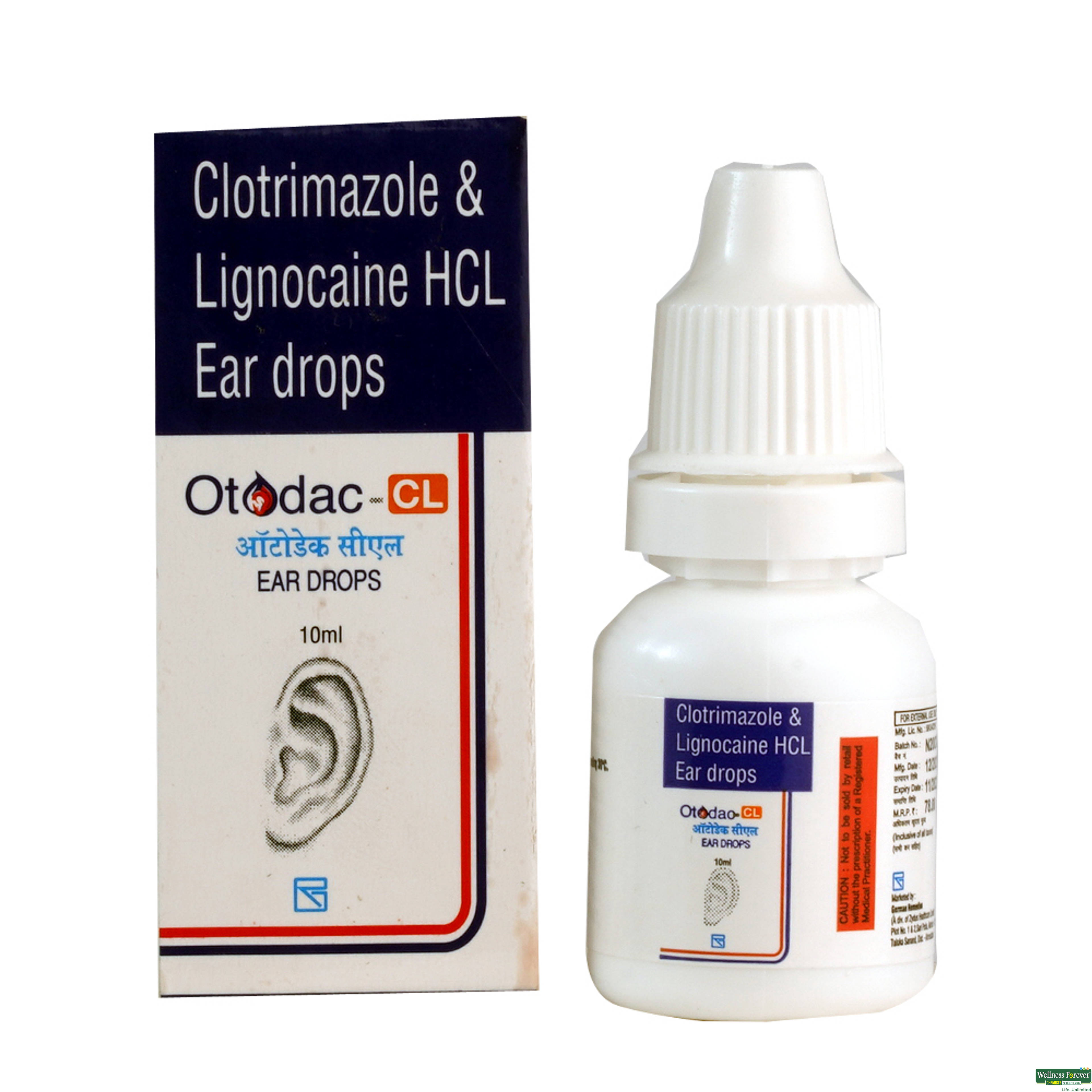 Otodac-CL Ear Drops 10 ml-image