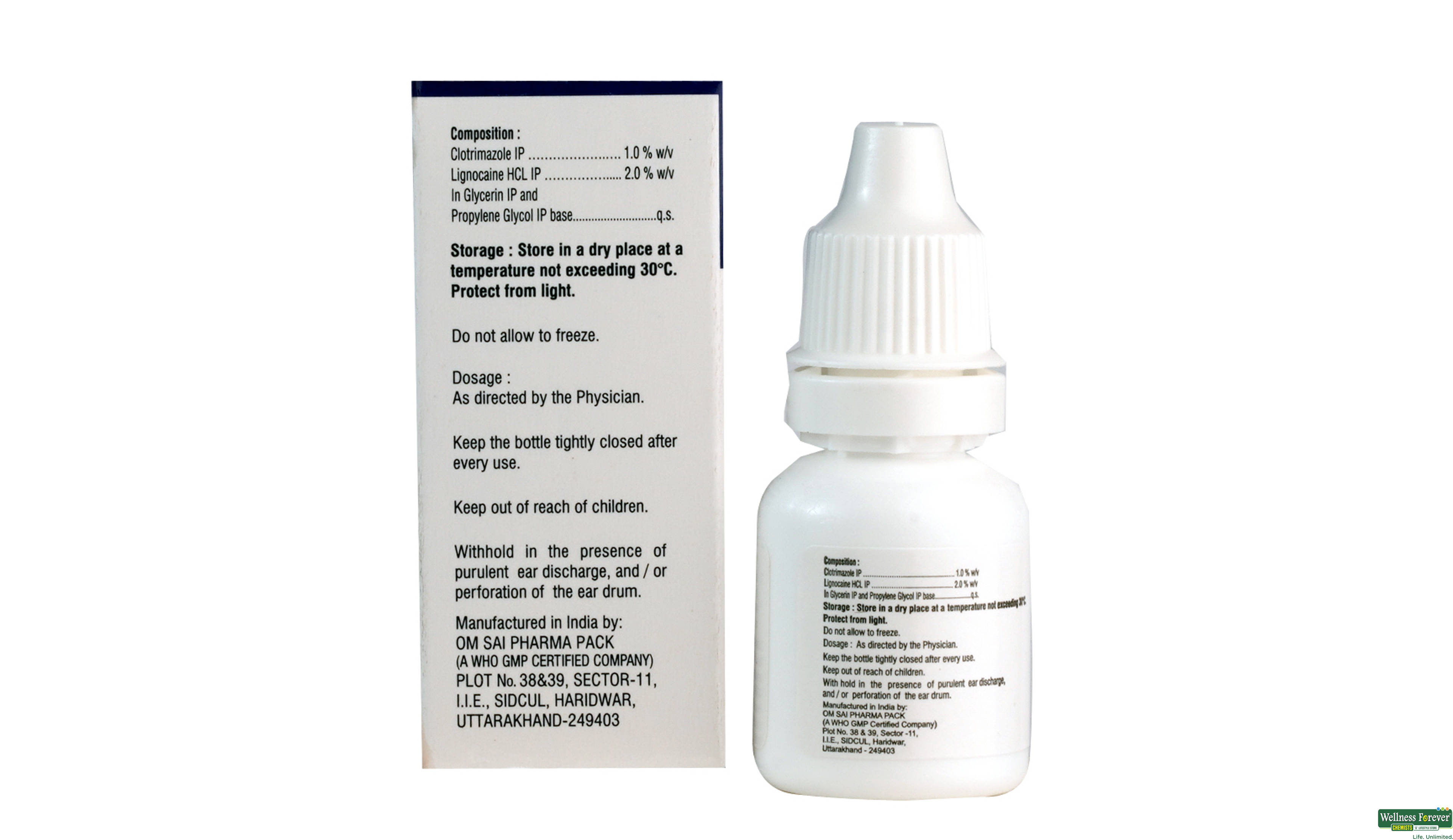 OTODAC-CL EAR/DROP 10ML- 2, 10ML, 