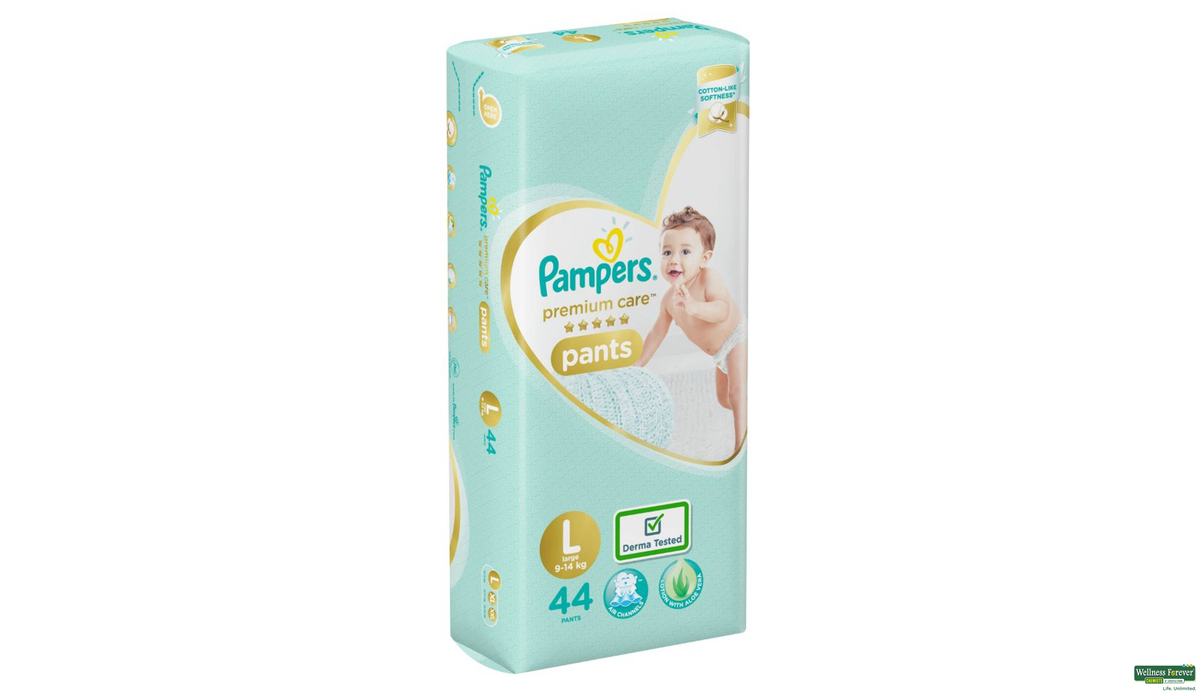 PAMP DIAP PREMIUM CARE PANTS L 44PC- 7, 44PC, 