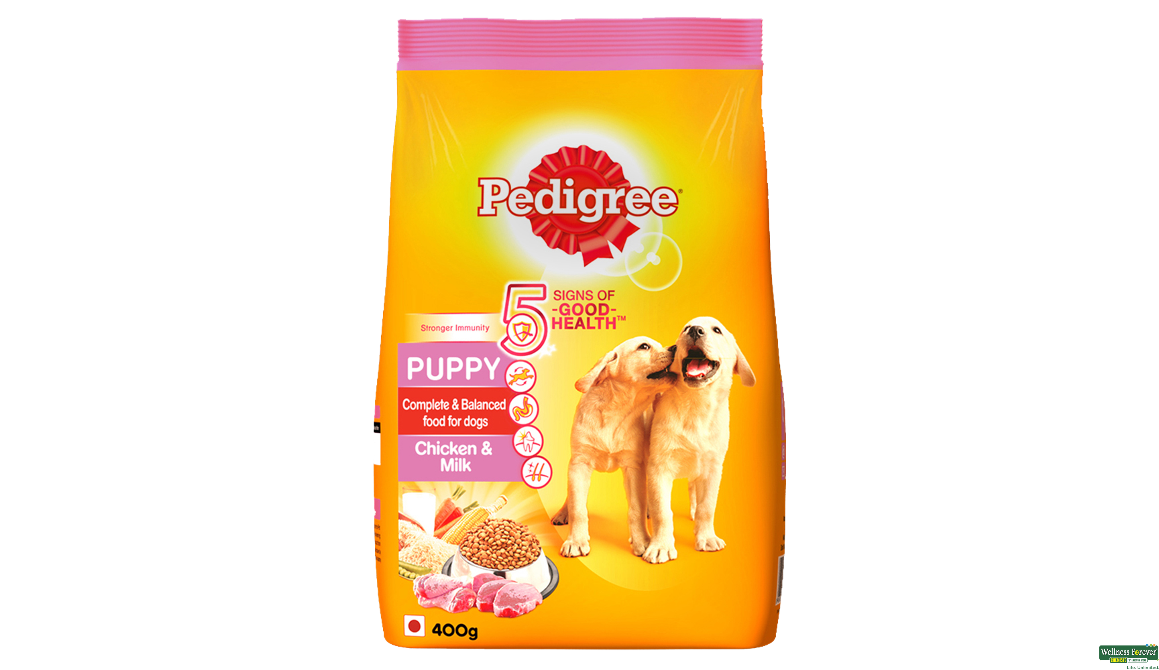 PEDIGREE DOG FOOD PUPPY CHI/MILK 90GM- 1, 90GM, null