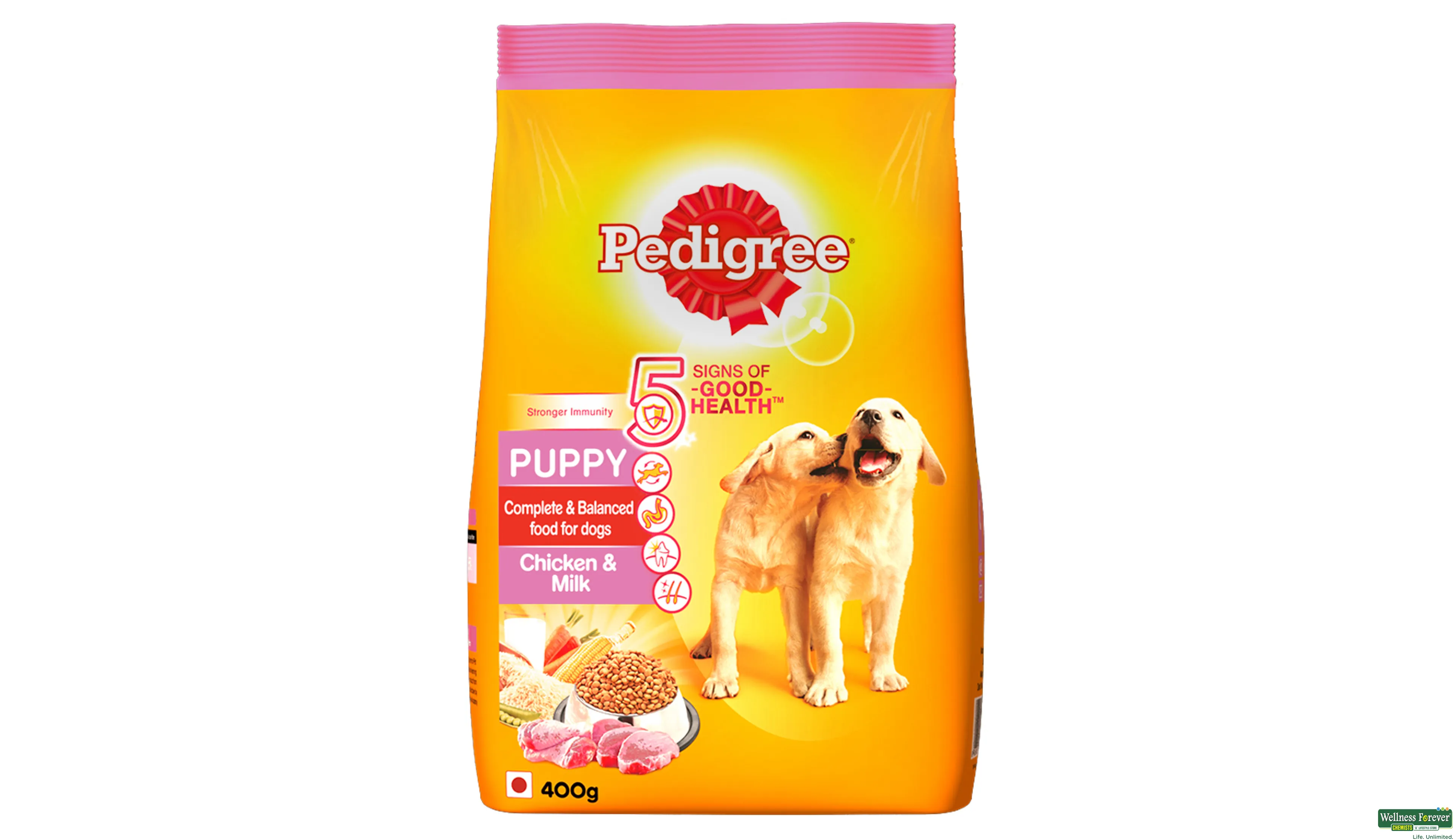 PEDIGREE DOG FOOD PUPPY CHI/MILK 100GM- 2, 100GM, null
