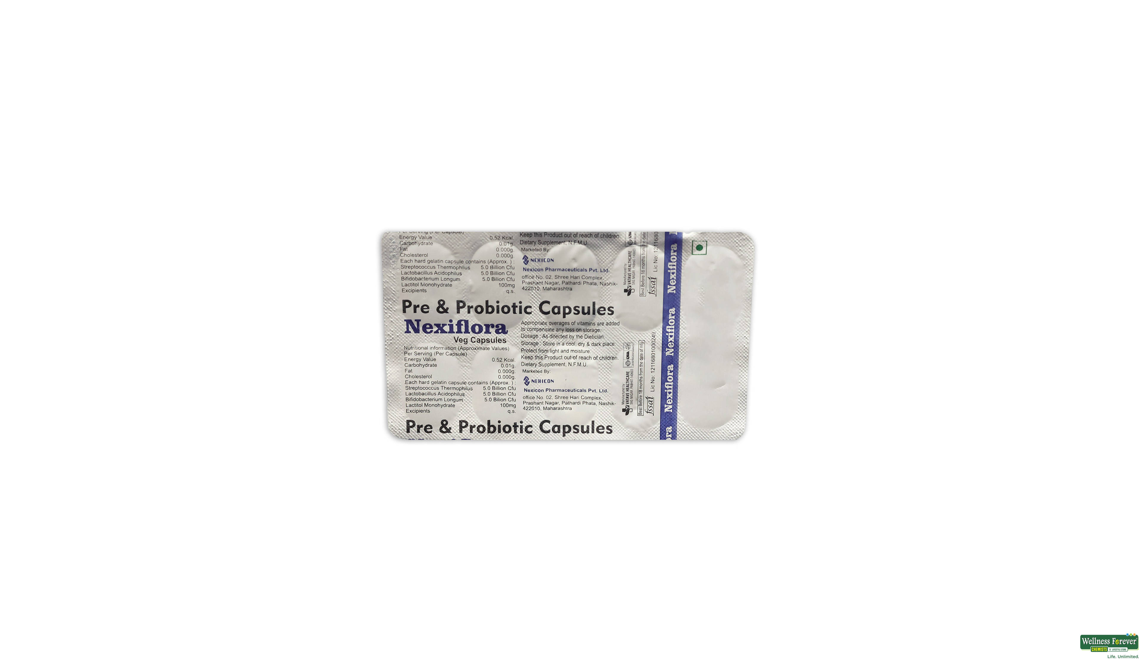 NEXIFLORA 10CAP- 1, 10CAP, null