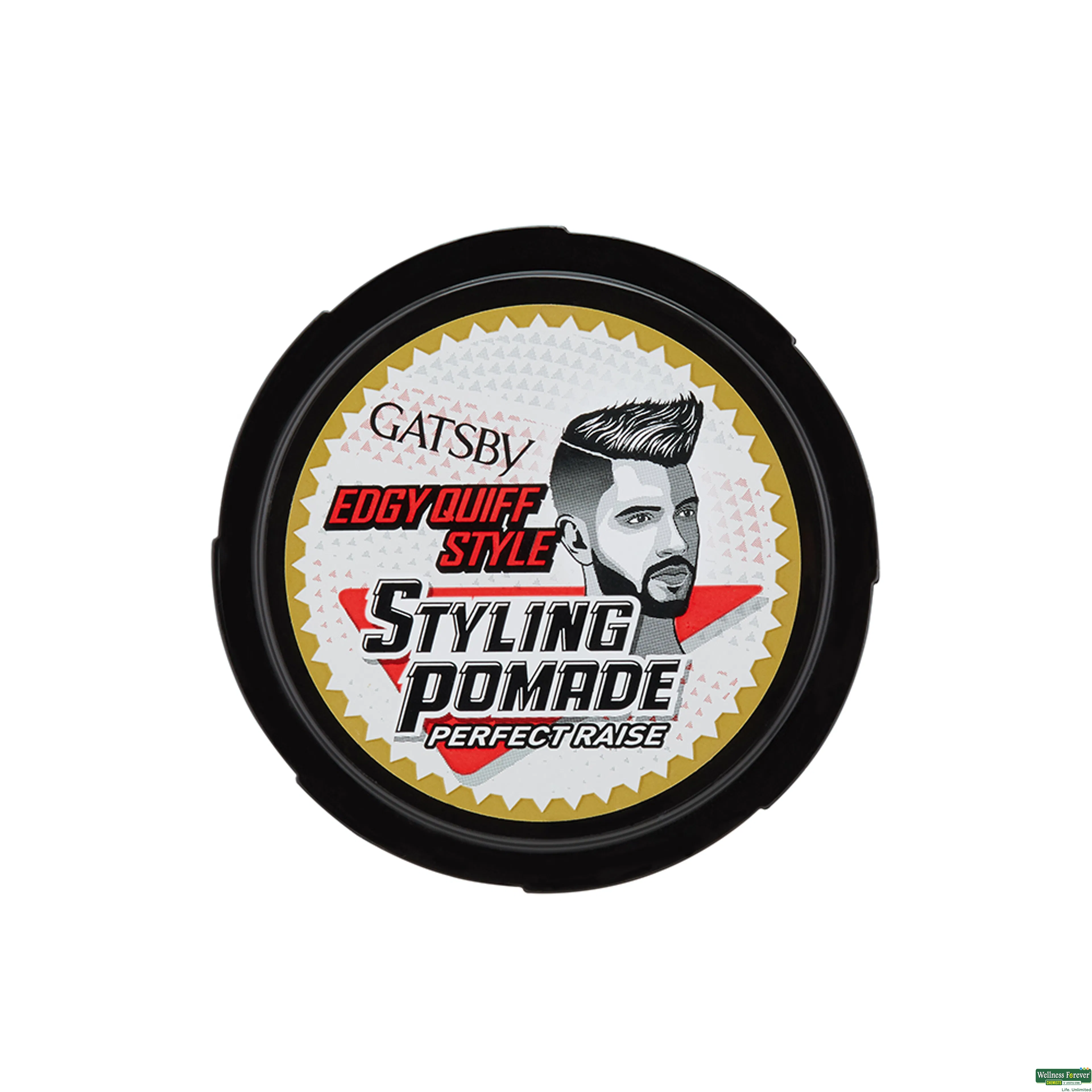 GATSBY HR/CRM STYL POMADE PERFECT RISE 75GM-image