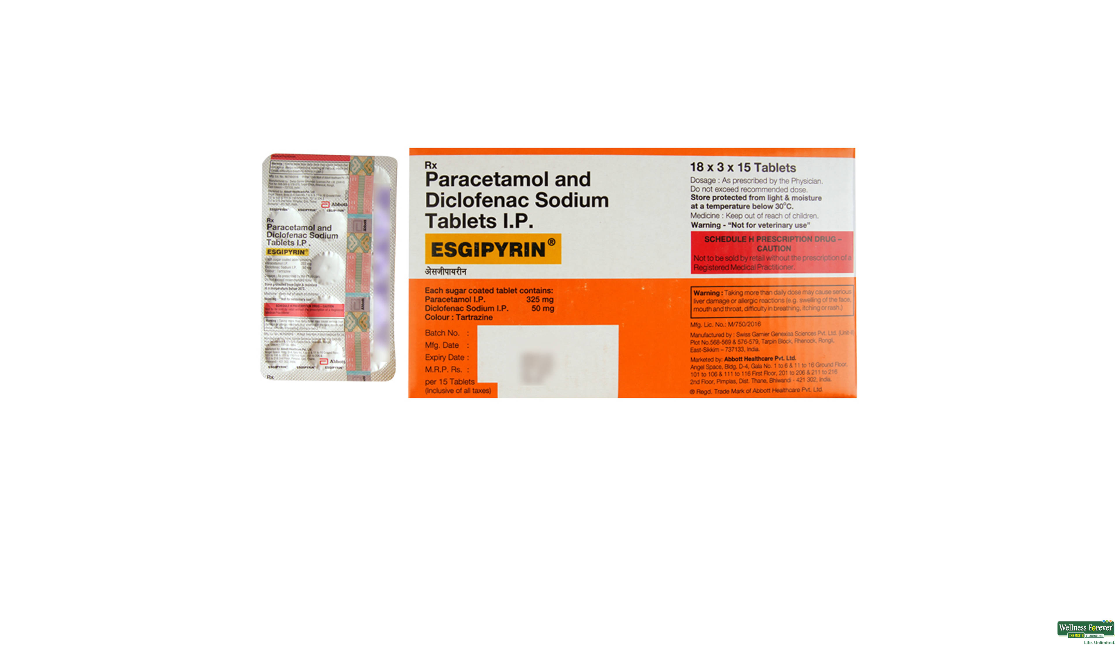 ESGIPYRIN 15TAB- 2, 15TAB, 