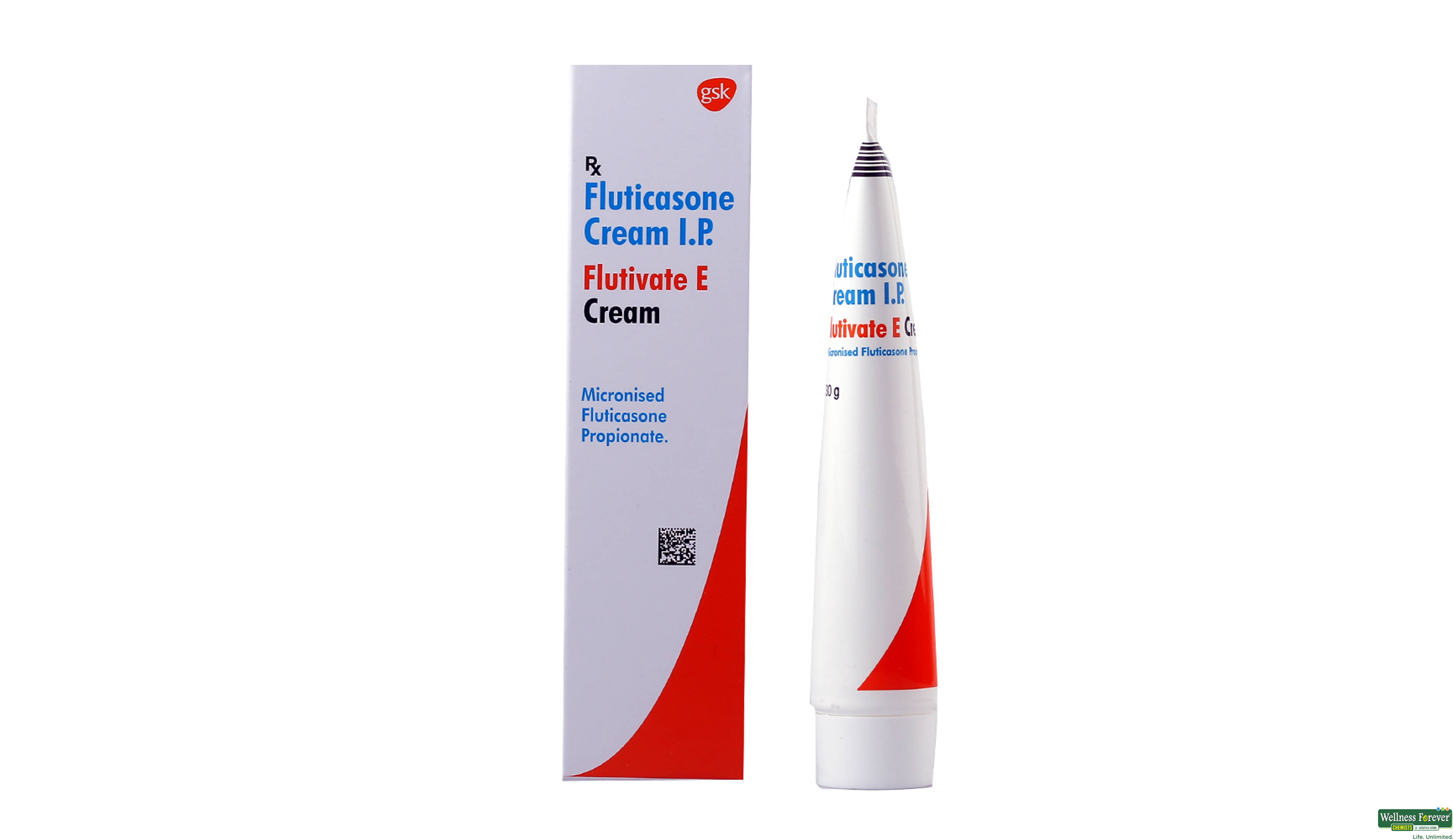 FLUTIVATE-E CREAM 30GM- 1, 30GM, 