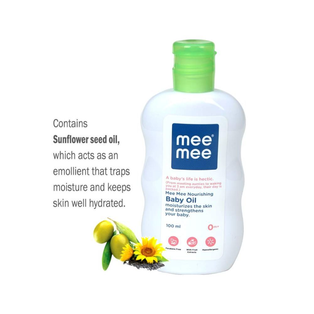 Mee mee hotsell baby massage oil