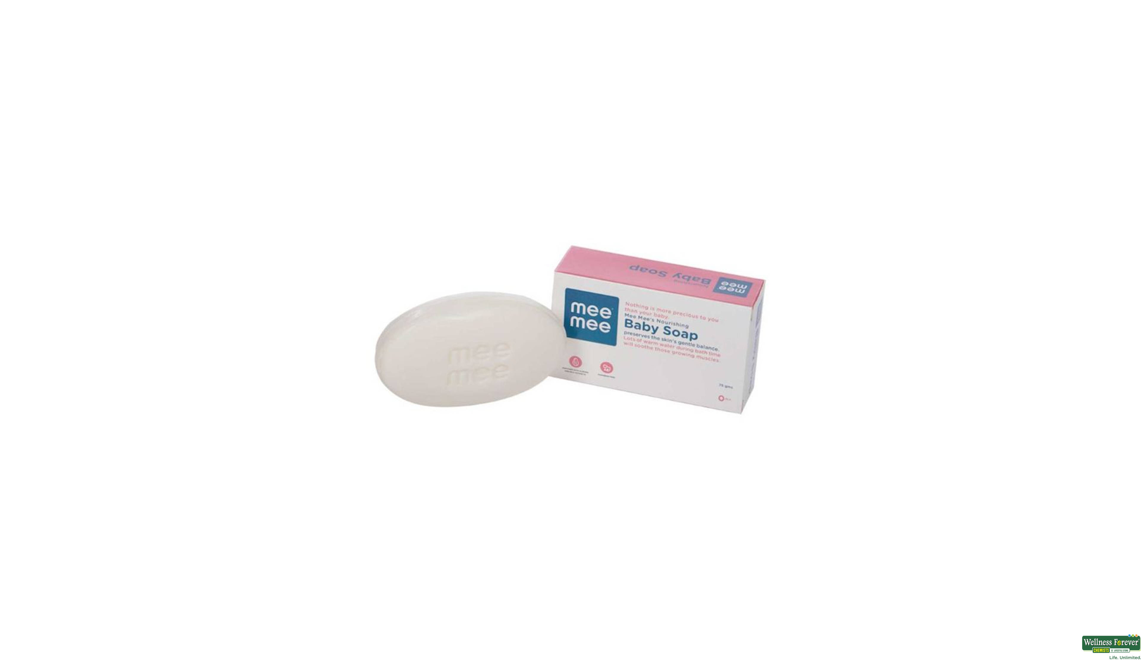 MEE MEE BABY NOURISHING SOAP 75GM- 1, 75GM, 