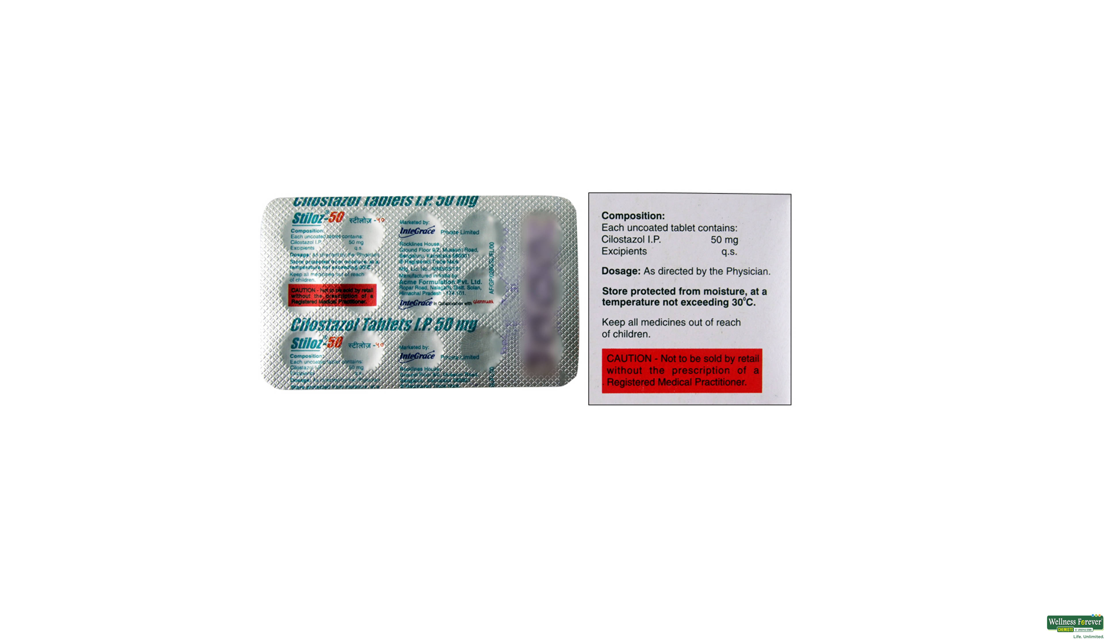 STILOZ 50MG 15TAB- 2, 15TAB, 