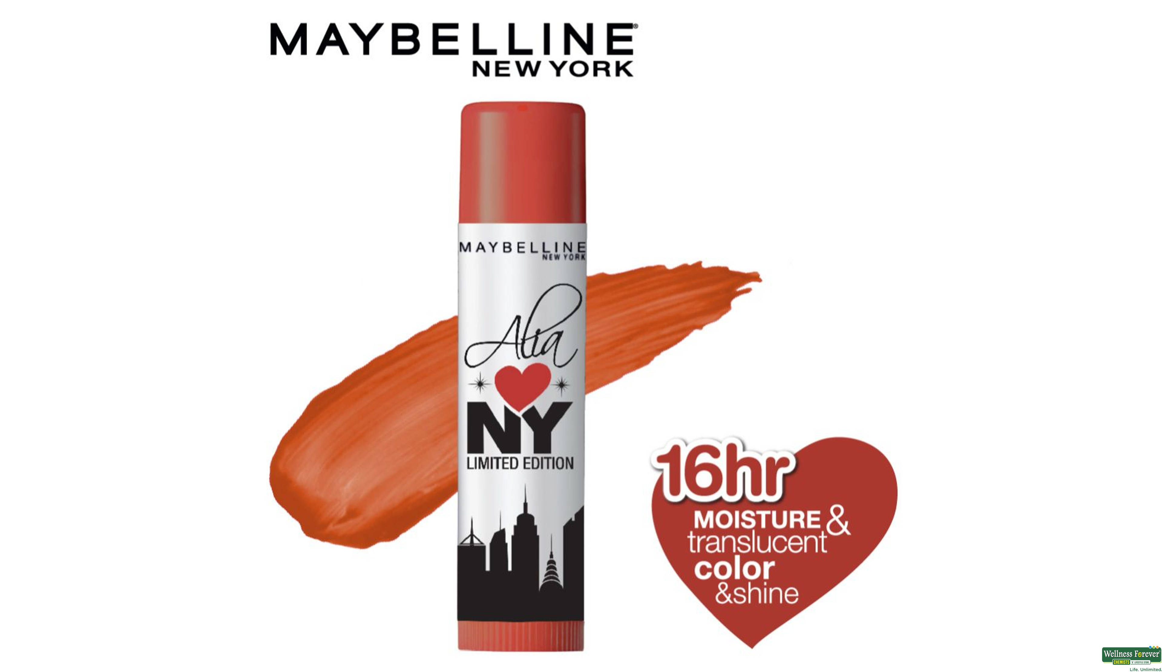 MAYBELLINE LIP BALM NY B. BRONZE 4GM- 3, 4GM, 
