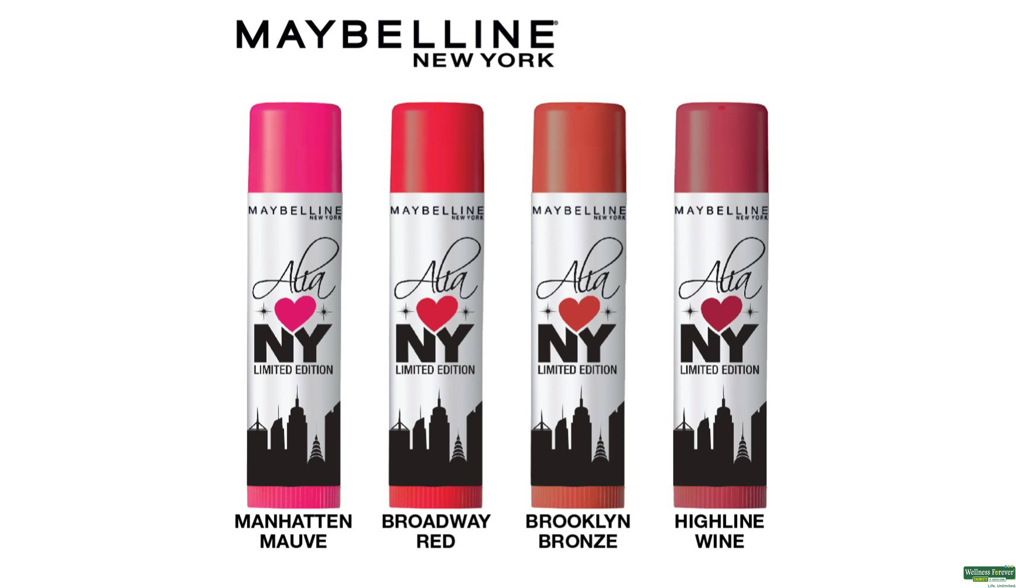 MAYBELLINE LIP BALM NY B. BRONZE 4GM- 6, 4GM, 