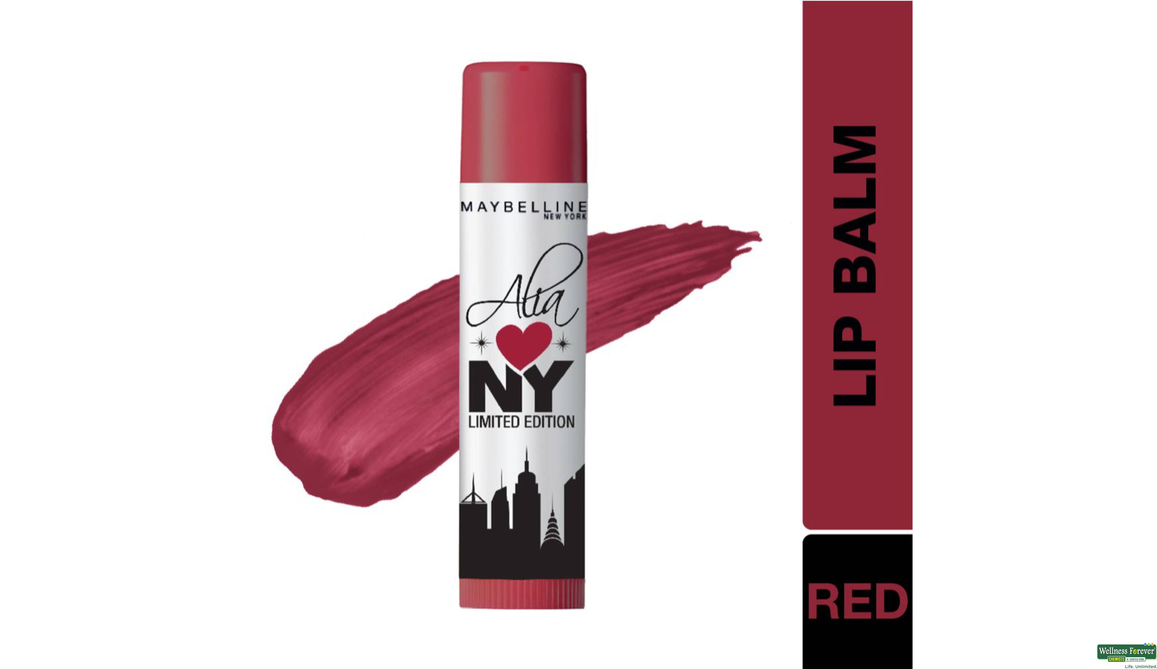 MAYBELLINE LIP BALM NY HIGHLINE WINE 4GM- 1, 4GM, 