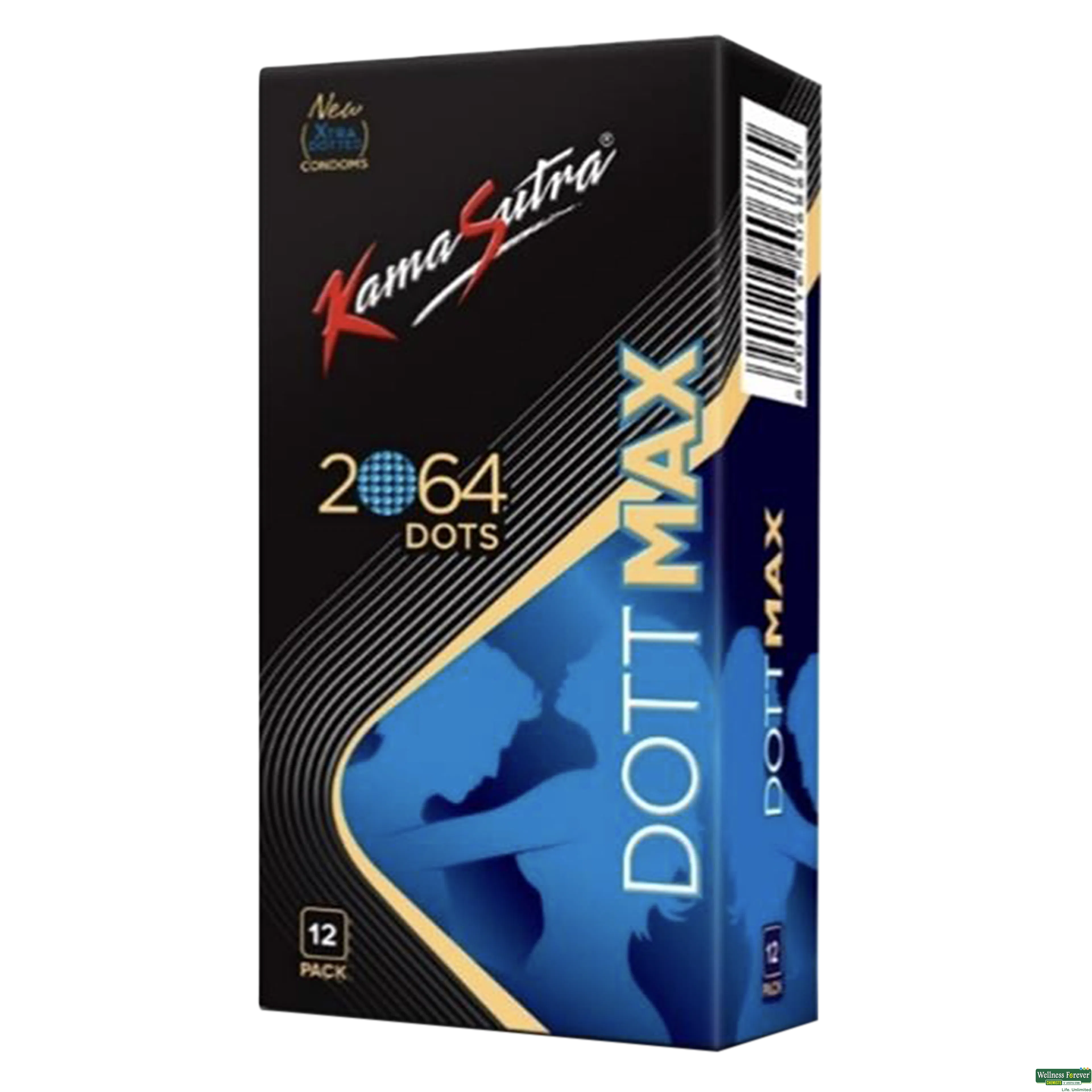 KS CONDOM DOTT MAX 2064DOTS 12PC-image