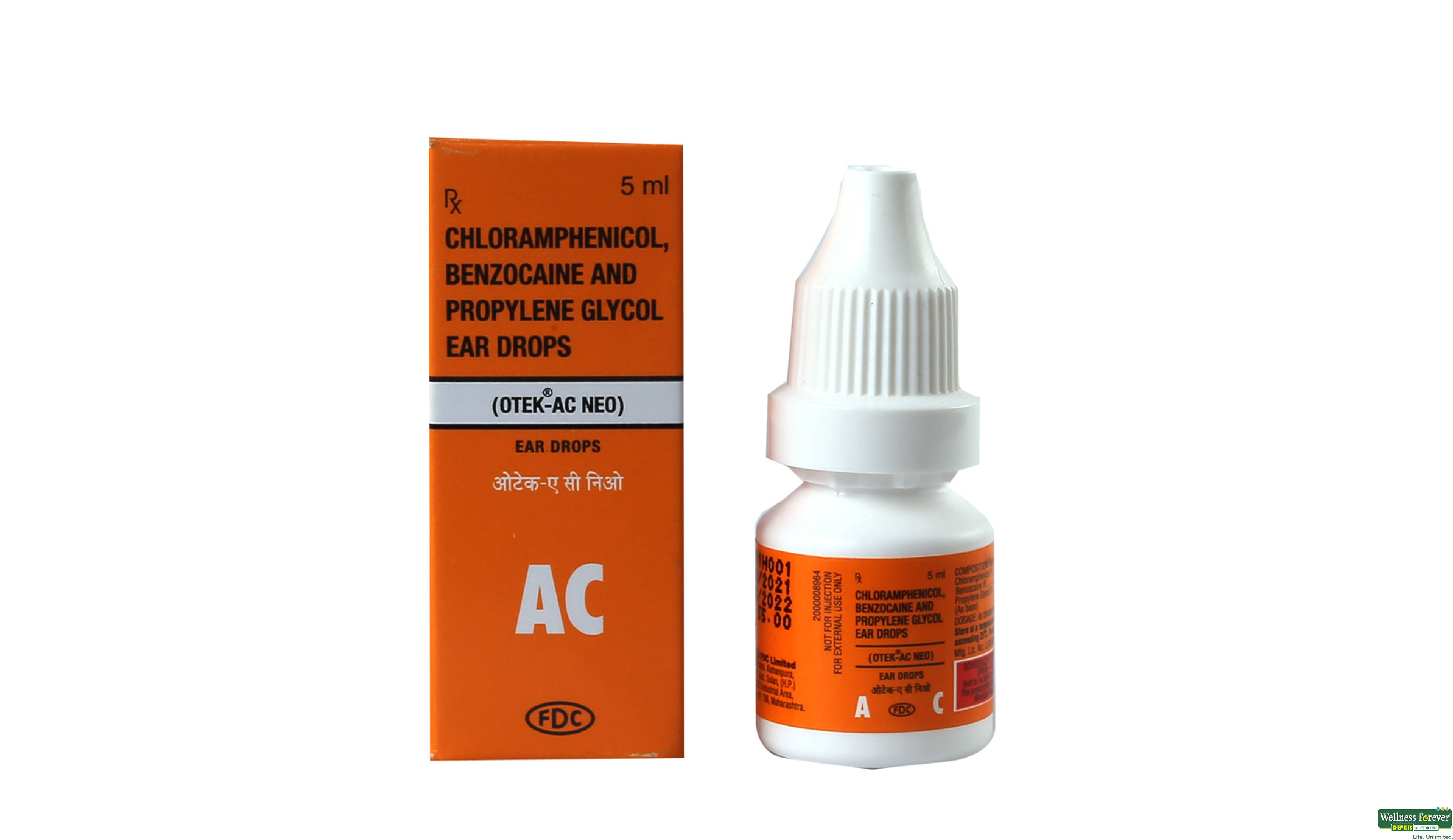 OTEK-AC NEO EAR DROPS 5ML- 1, 5ML, 