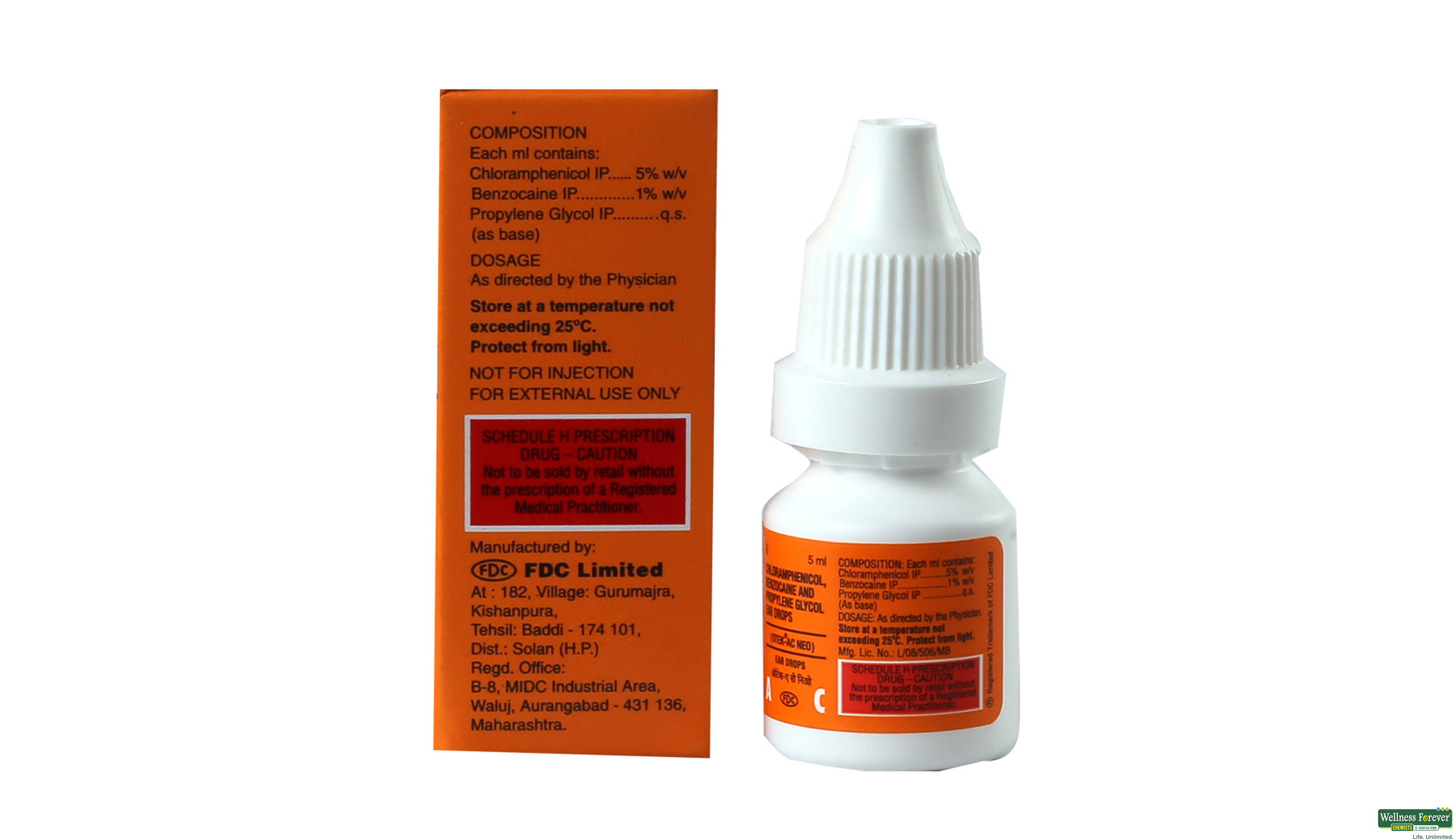 OTEK-AC NEO EAR DROPS 5ML- 2, 5ML, 