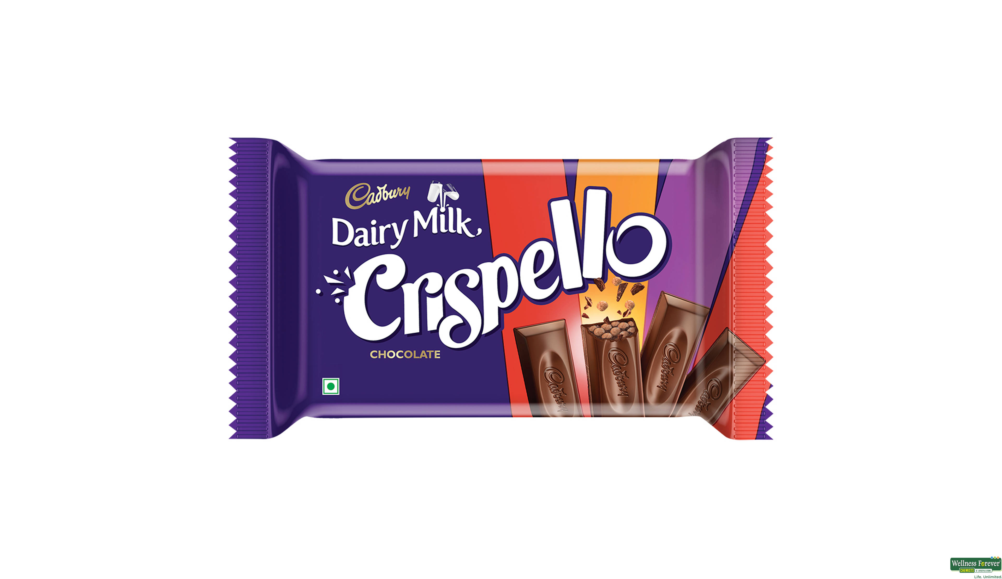 CADB DAIRY MILK CRISPELLO 33GM- 1, 33GM, 