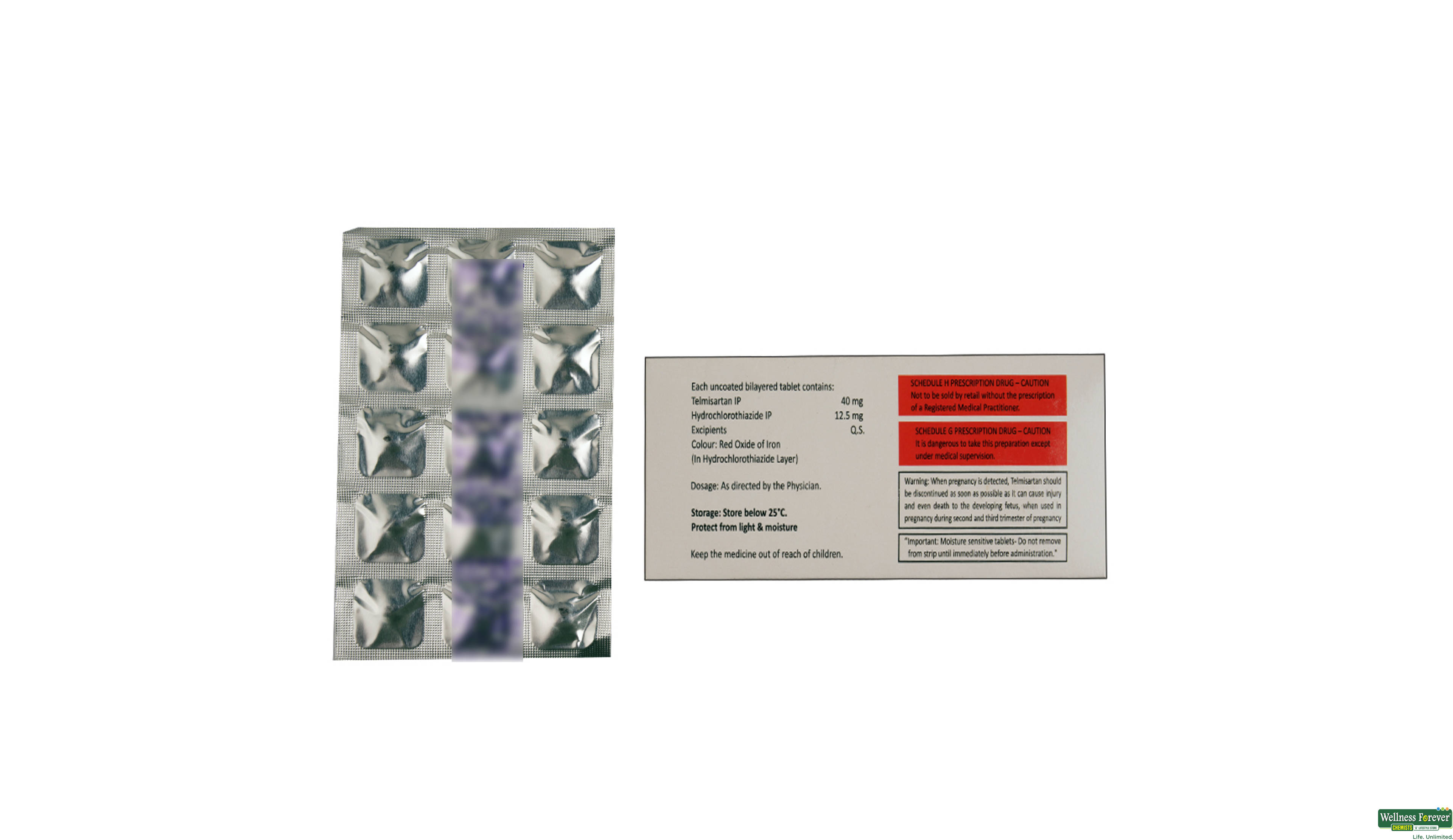 CORTEL-H 40MG 15TAB- 2, 15TAB, 