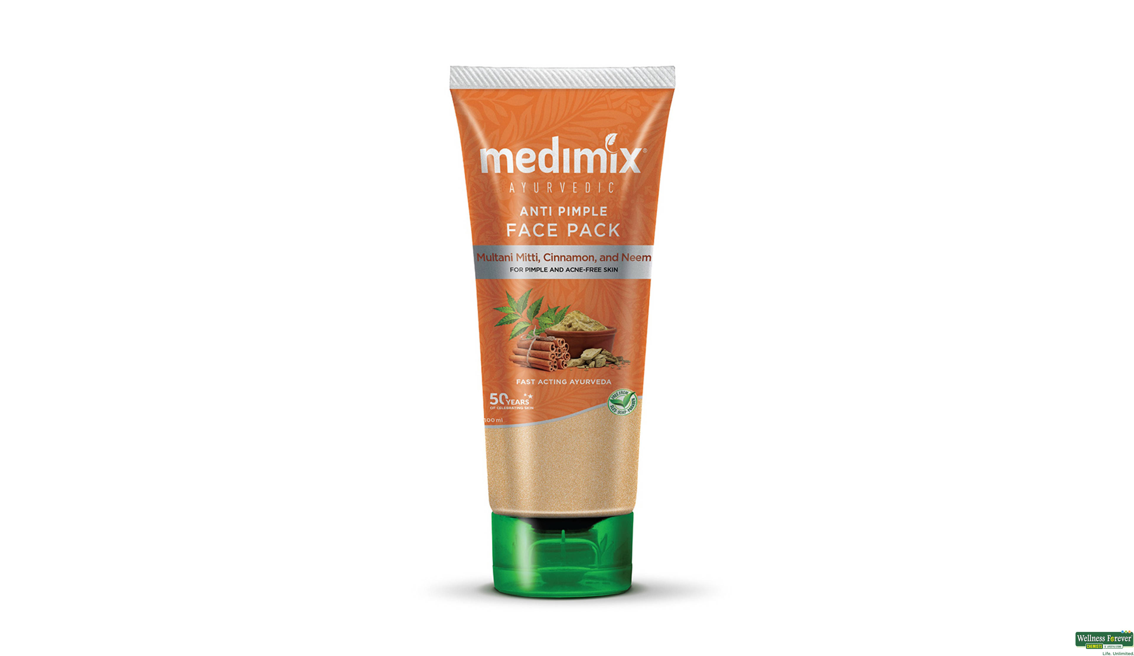 MEDIMIX AYURVEDIC F/PACK ANTI PIMPLE 100ML- 1, 100ML, 