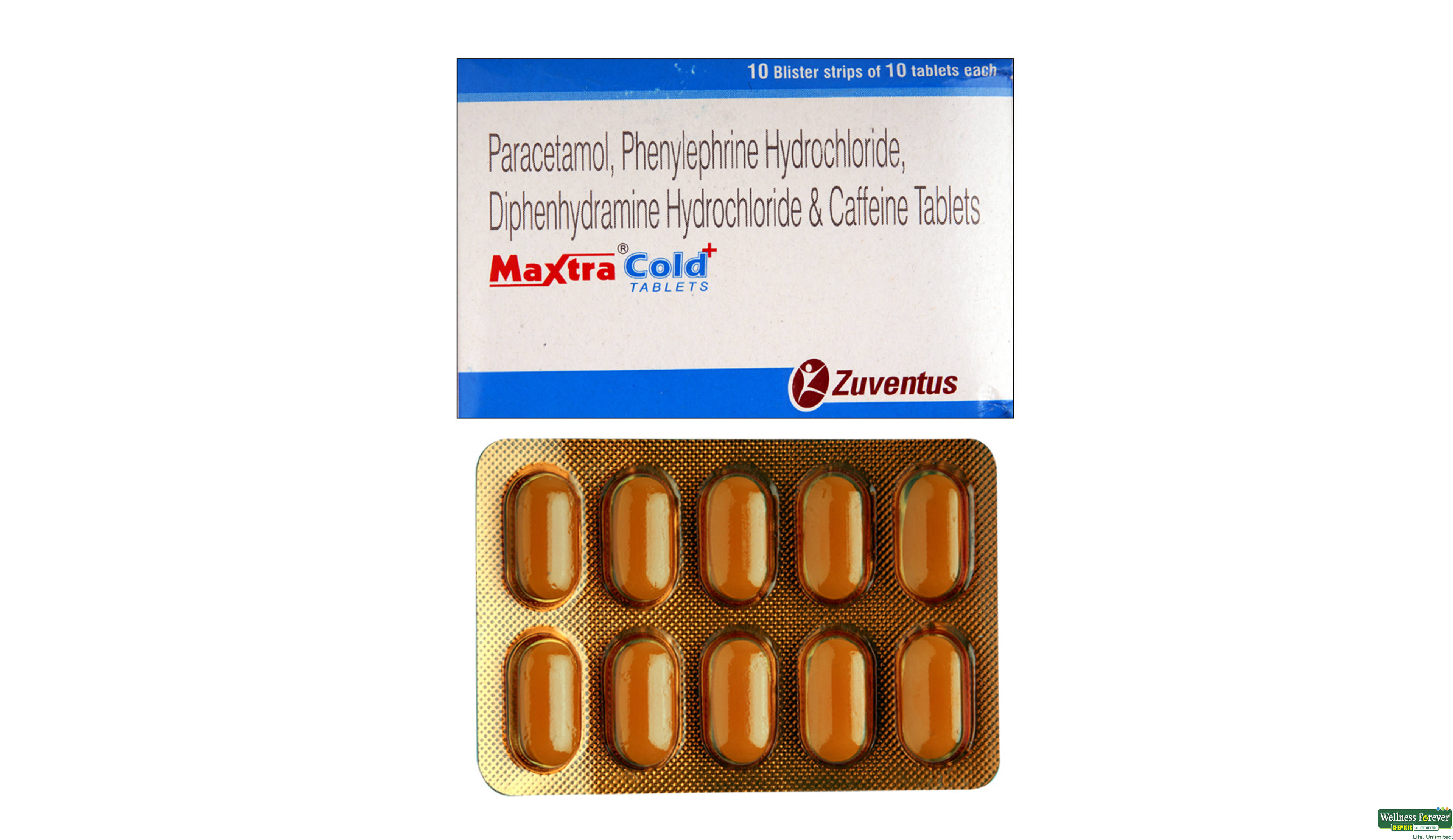 MAXTRA-COLD-PLUS 10TAB- 1, 10TAB, 