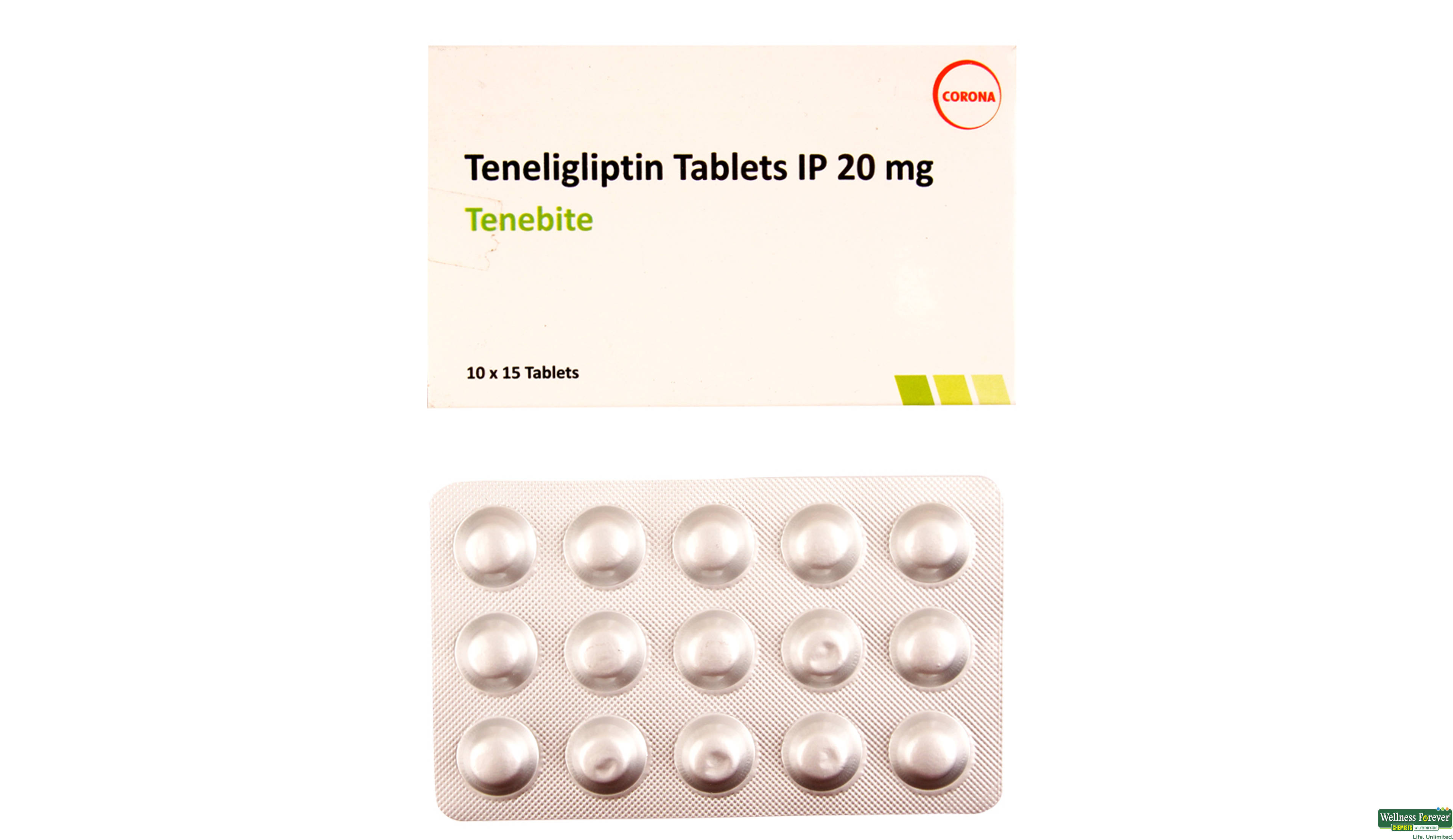 TENEBITE 20MG 15TAB- 1, 15TAB, 