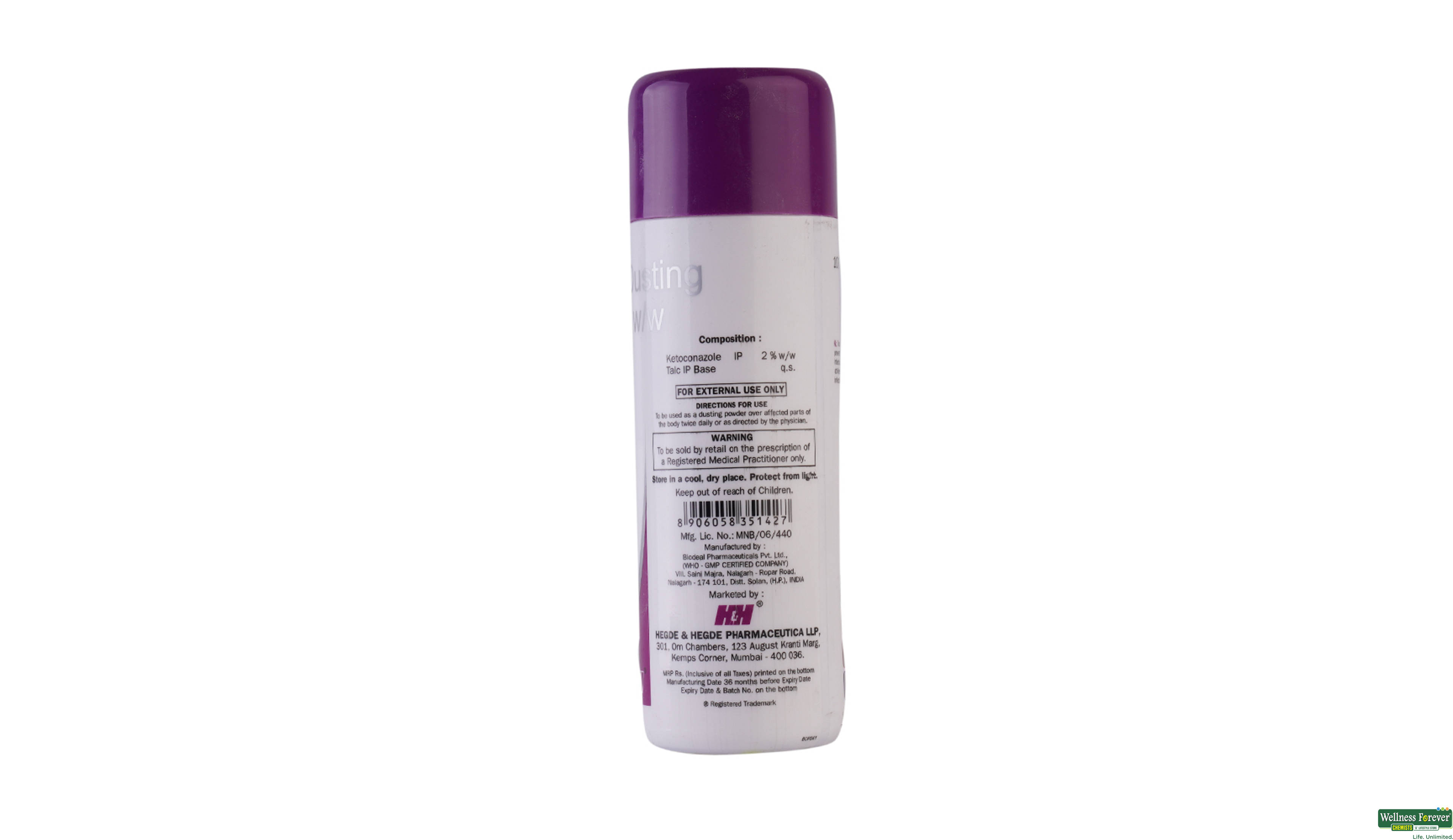 KZ DUSTING POW 100GM- 2, 100GM, 