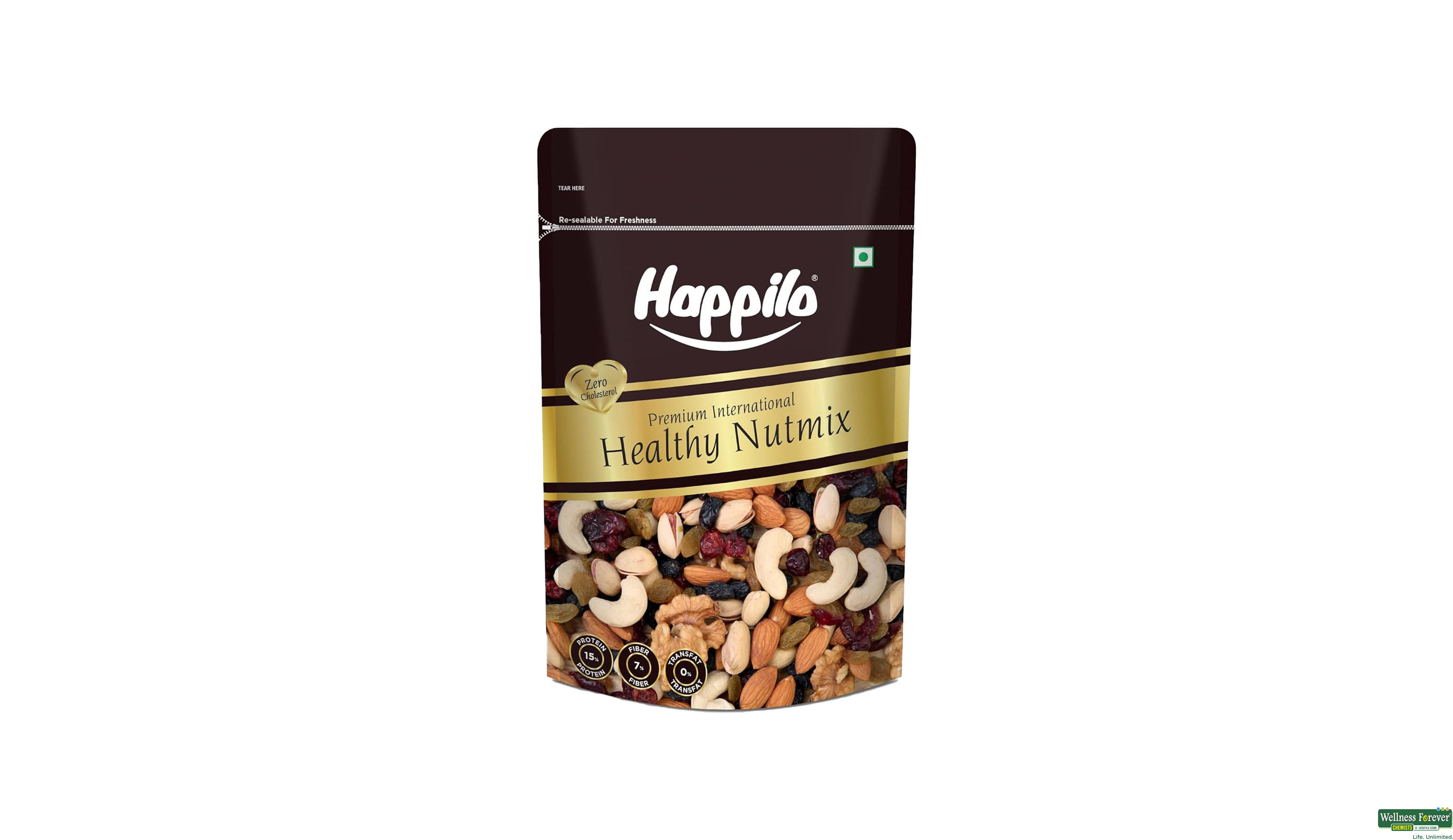 HAPPILO PREMIUM HEALTHY NUTMIX 200GM- 1, 200GM, 