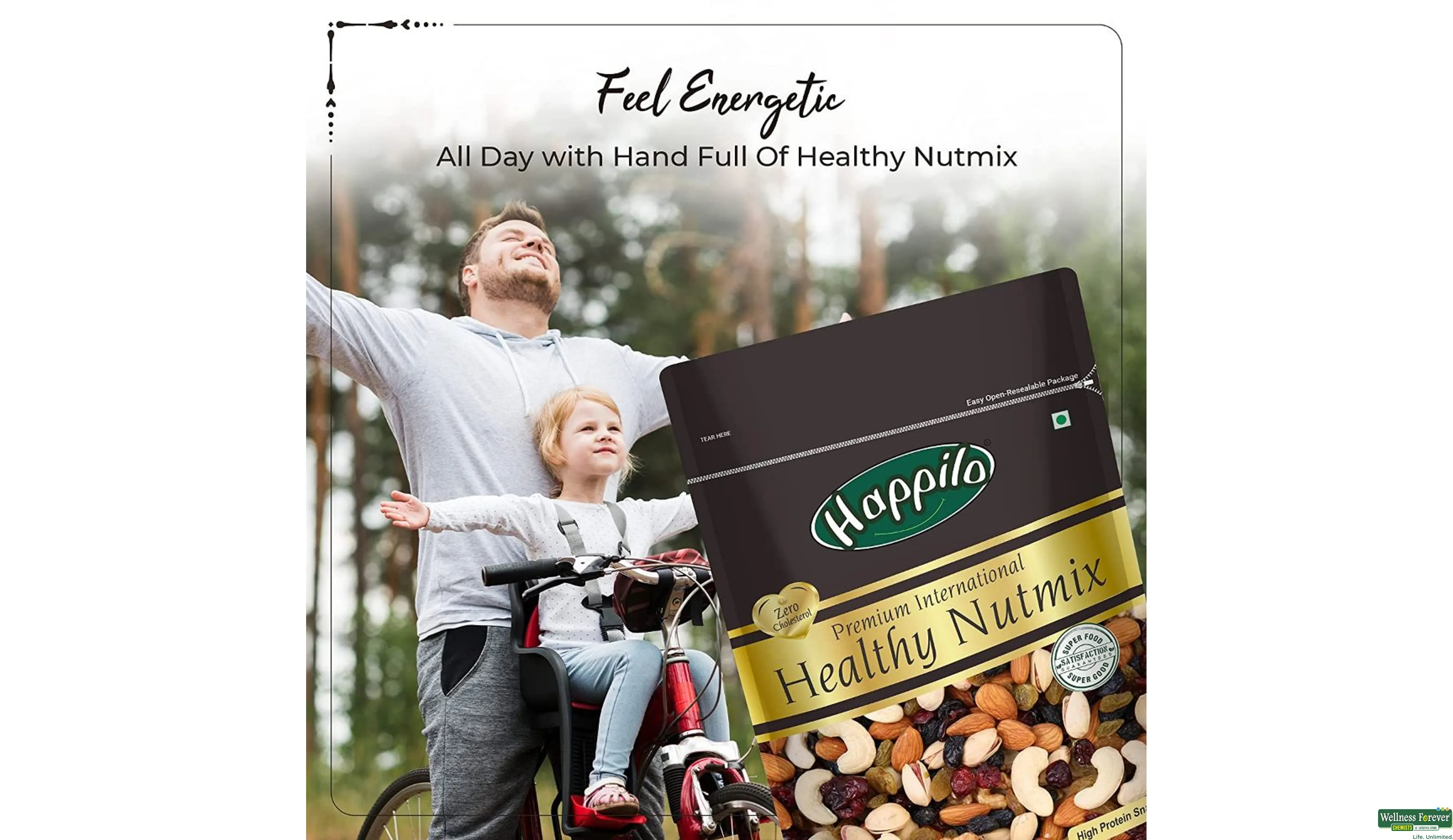 HAPPILO PREMIUM HEALTHY NUTMIX 200GM- 7, 200GM, 