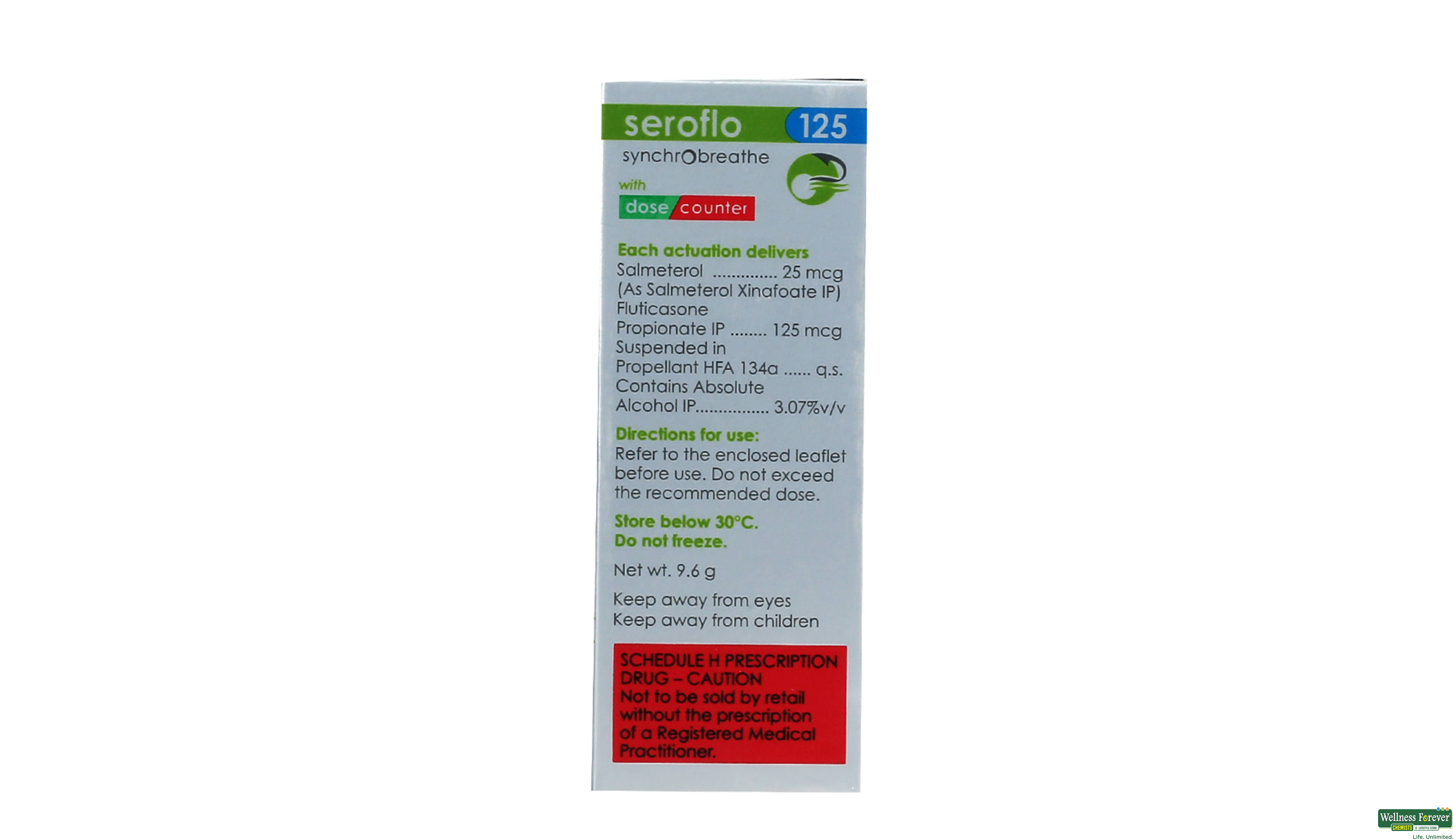 SEROFLO 125 SYNCHROBREATHE 1PC- 1, 1PC, 