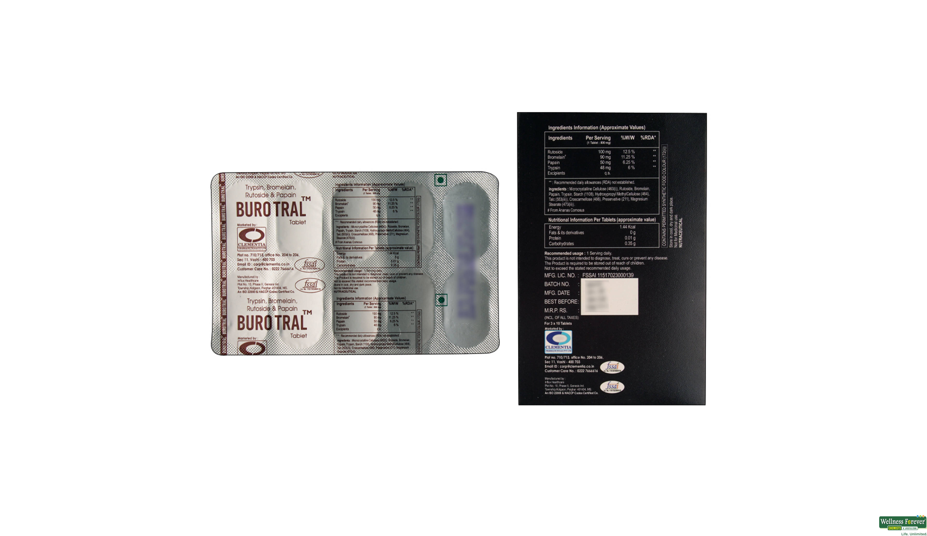 BUROTRAL 10TAB- 2, 10TAB, 