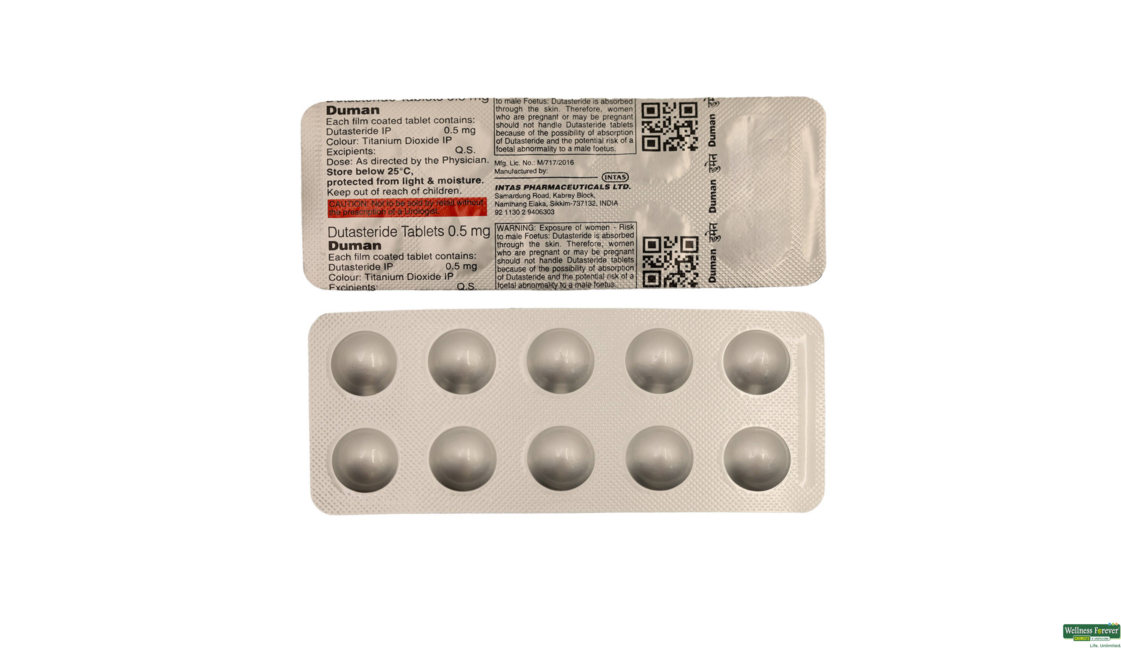 DUMAN 0.5MG 10TAB- 1, 10TAB, 