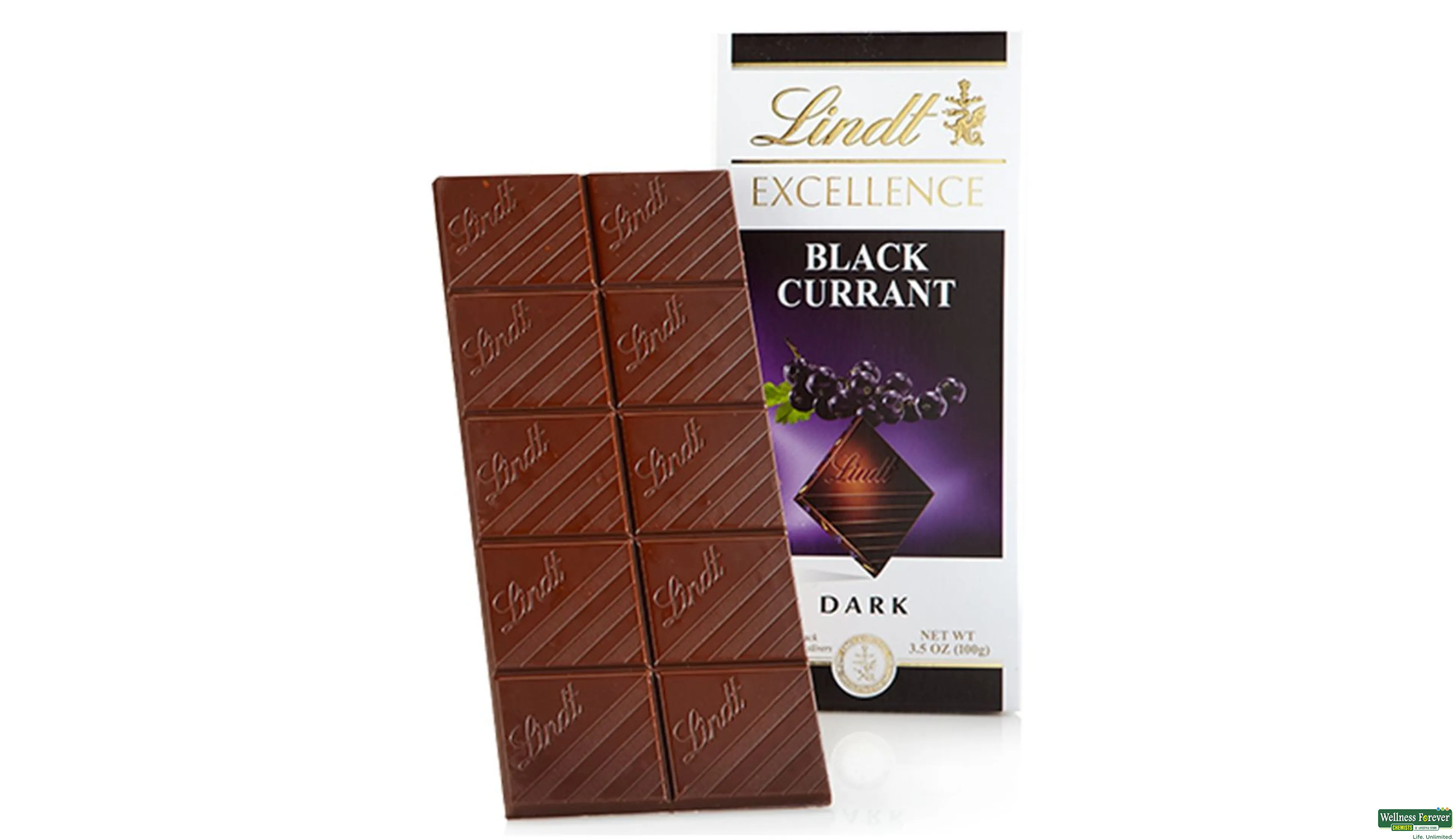 Lindt EXCELLENCE 90% Cacao Dark Chocolate Bar, 100g