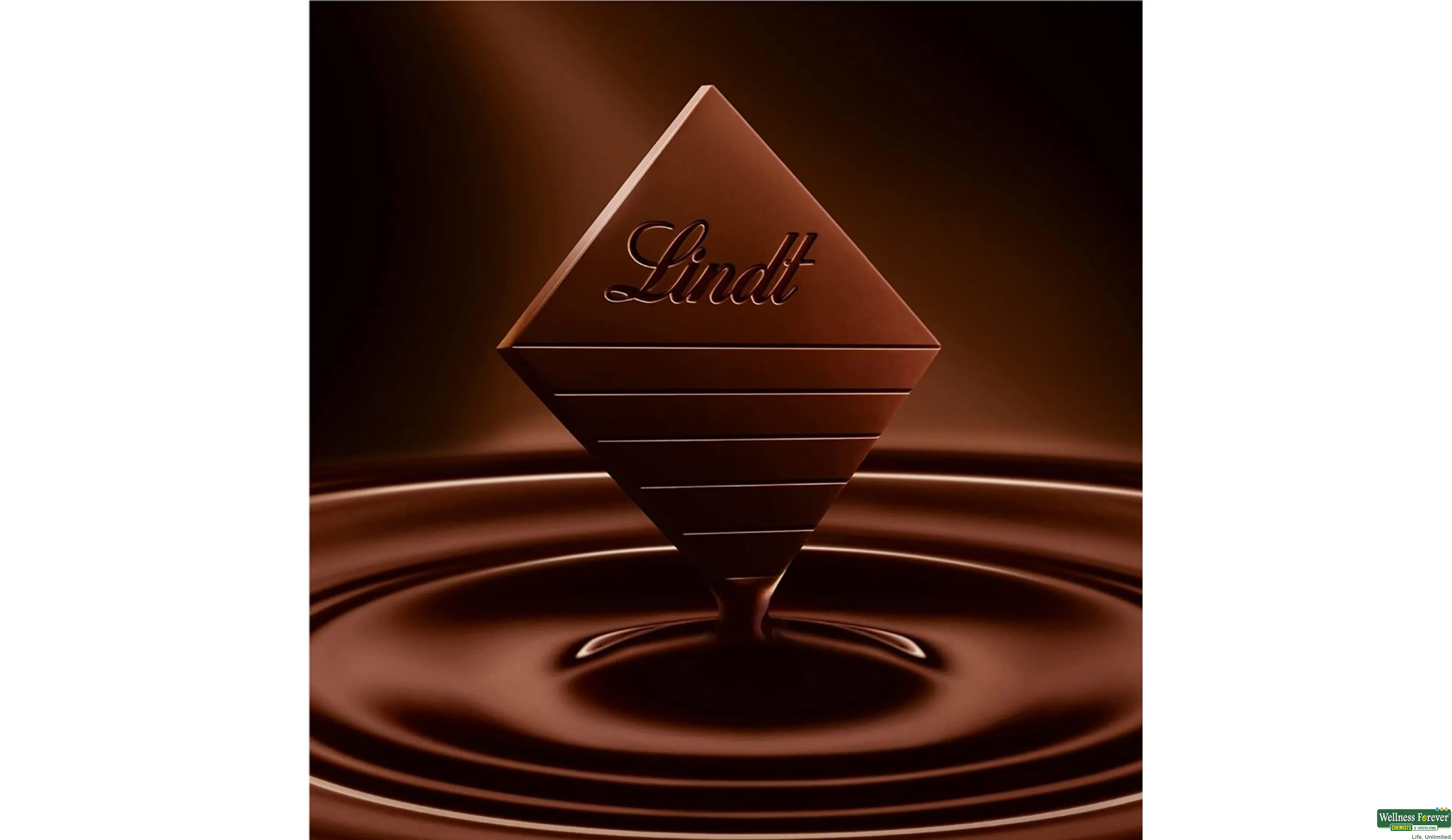 Tablette de chocolat publicitaire Excellence Lindt & Sprüngli