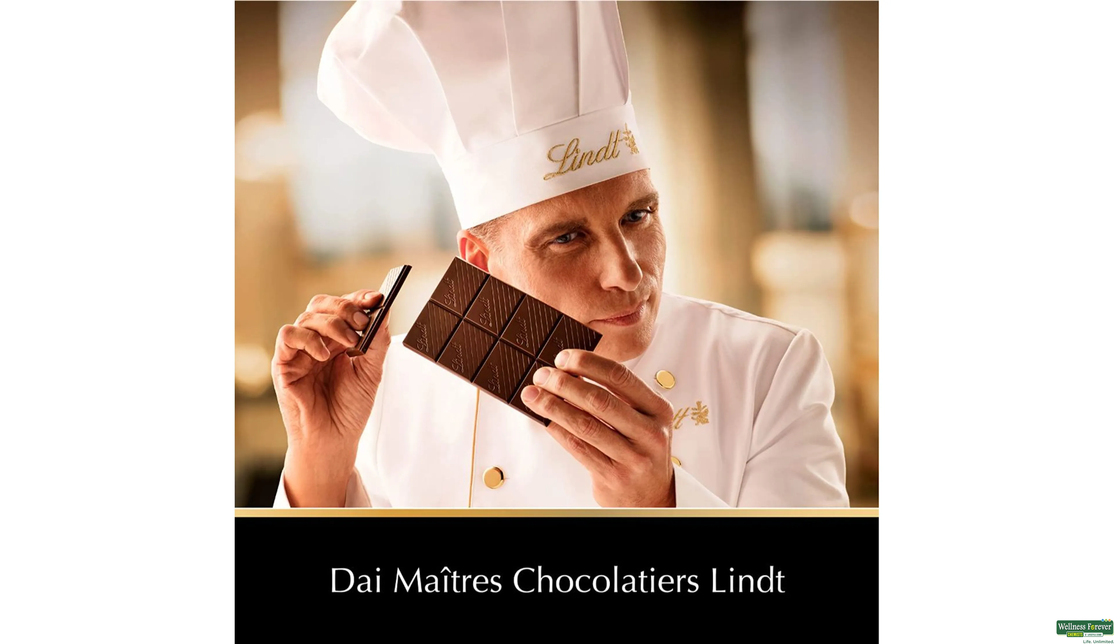 LINDT CHOC EXCE COCOA DARK 90% 100GM- 4, 100GM, 