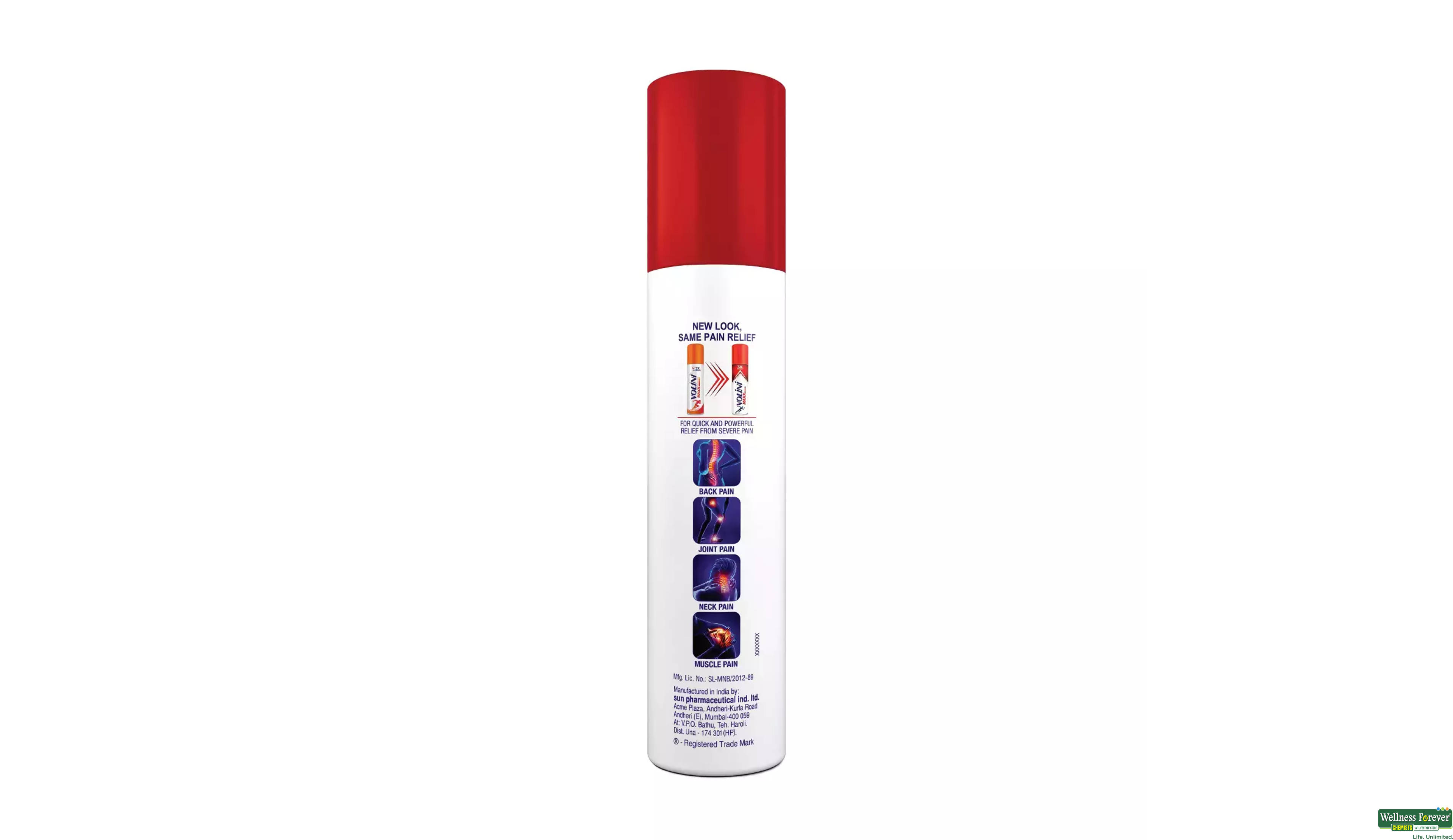 VOLINI-MAXX SPRAY 55GM- 4, 55GM, null