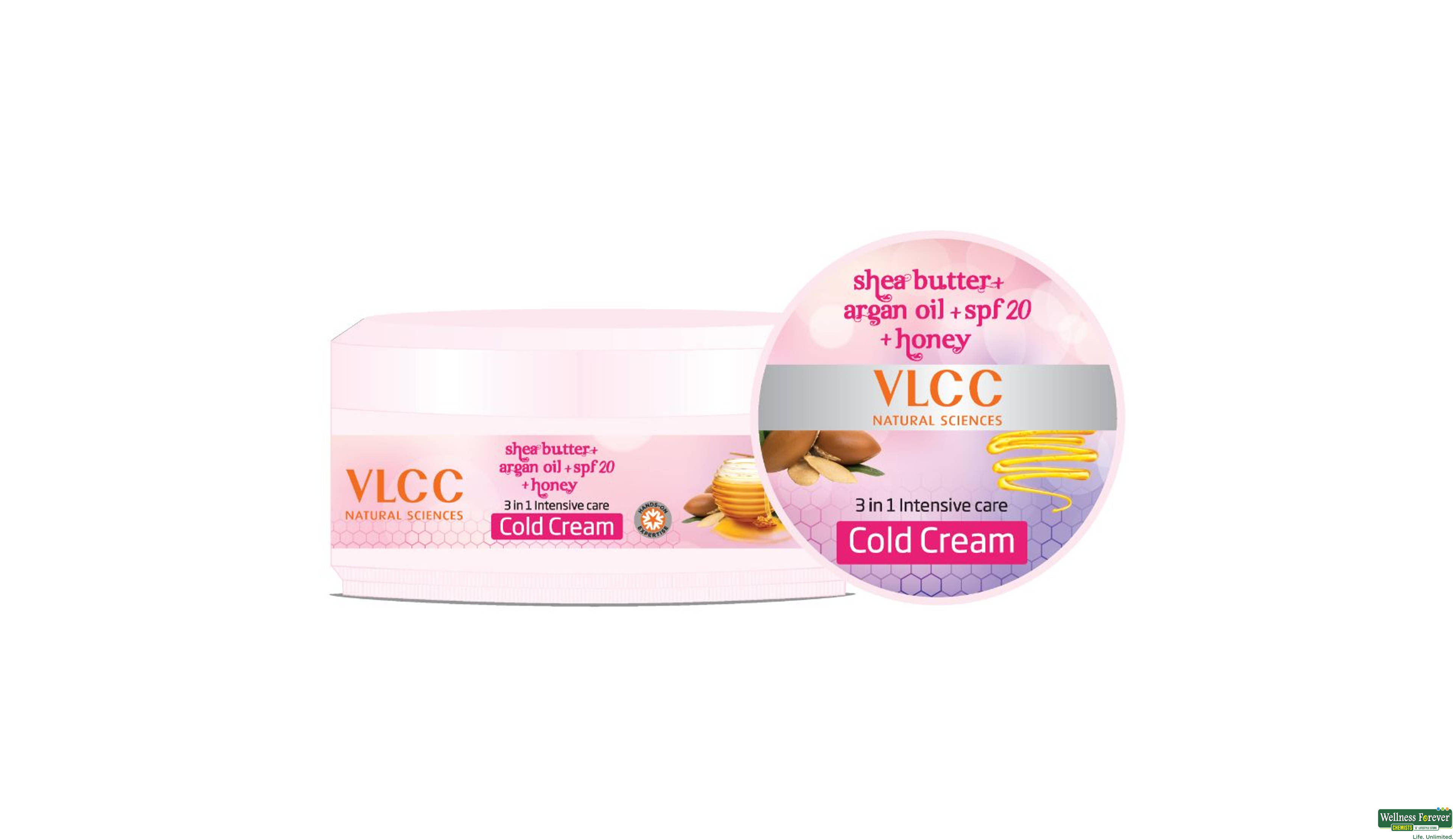 VLCC CRM COLD 3IN1 SPF20 75GM- 1, 75GM, 