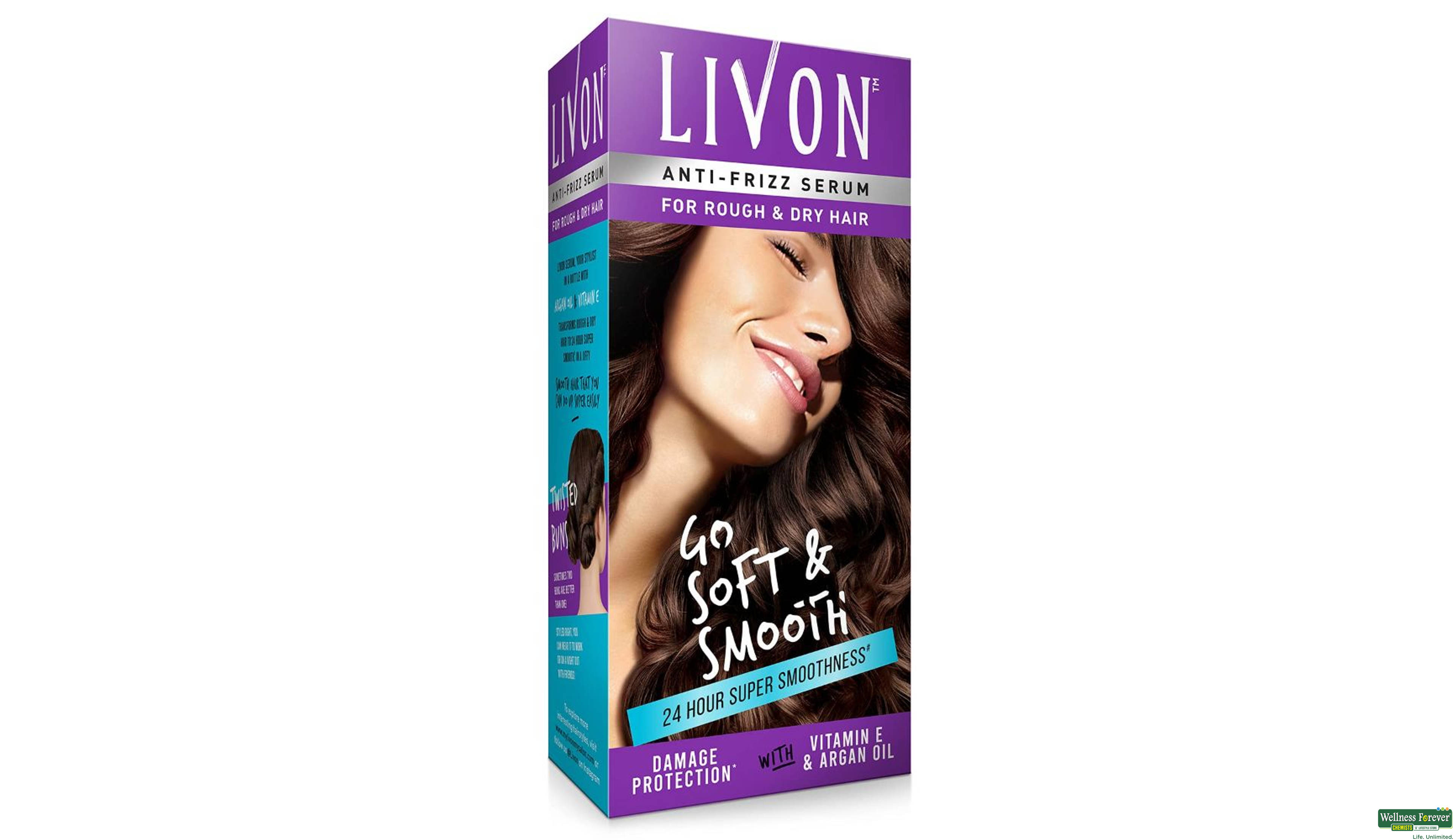 LIVON HR/SERUM DRY UNRULY HAIR 100ML- 2, 100ML, 