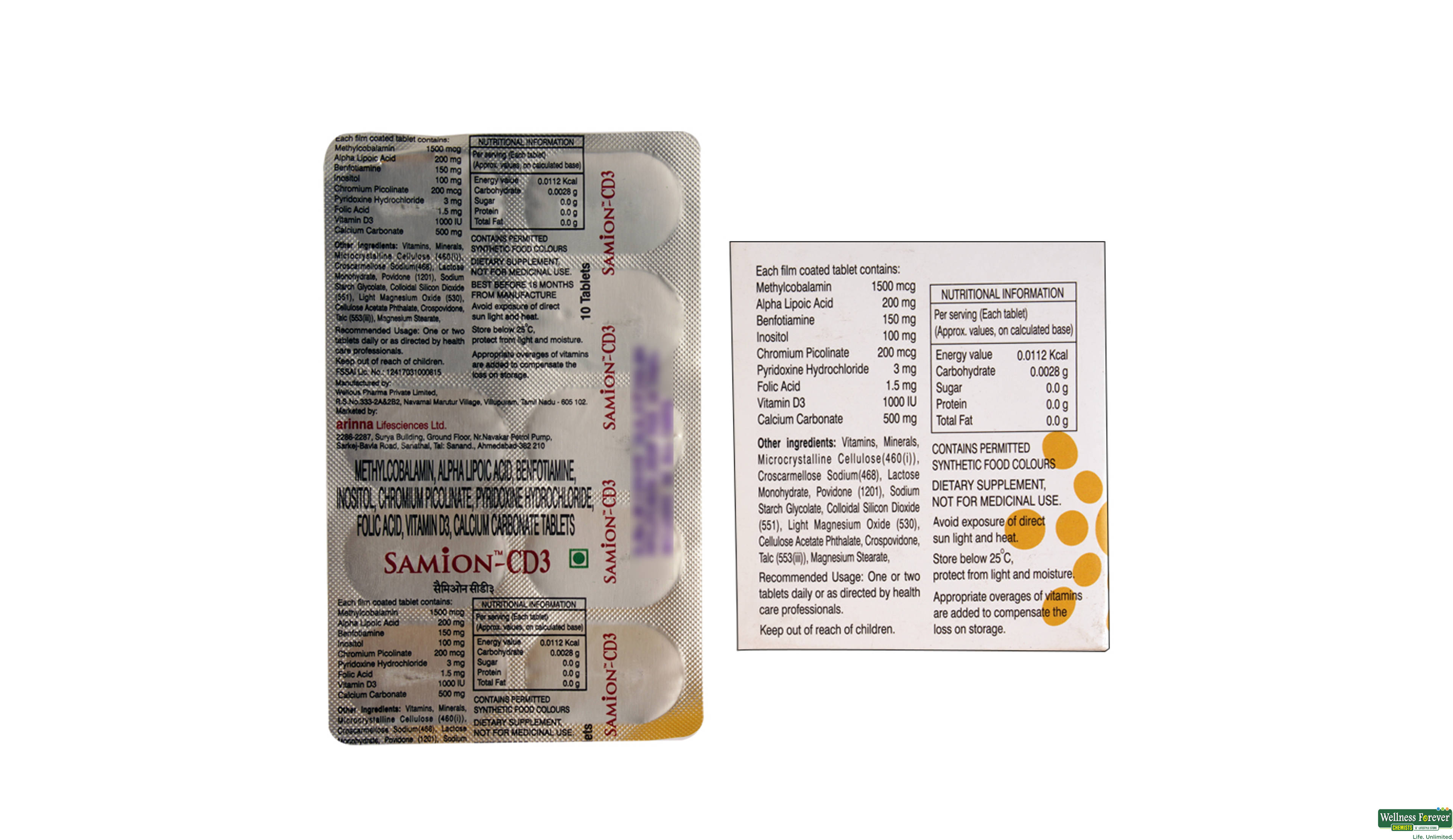 SAMION-CD3 10TAB- 2, 10TAB, 