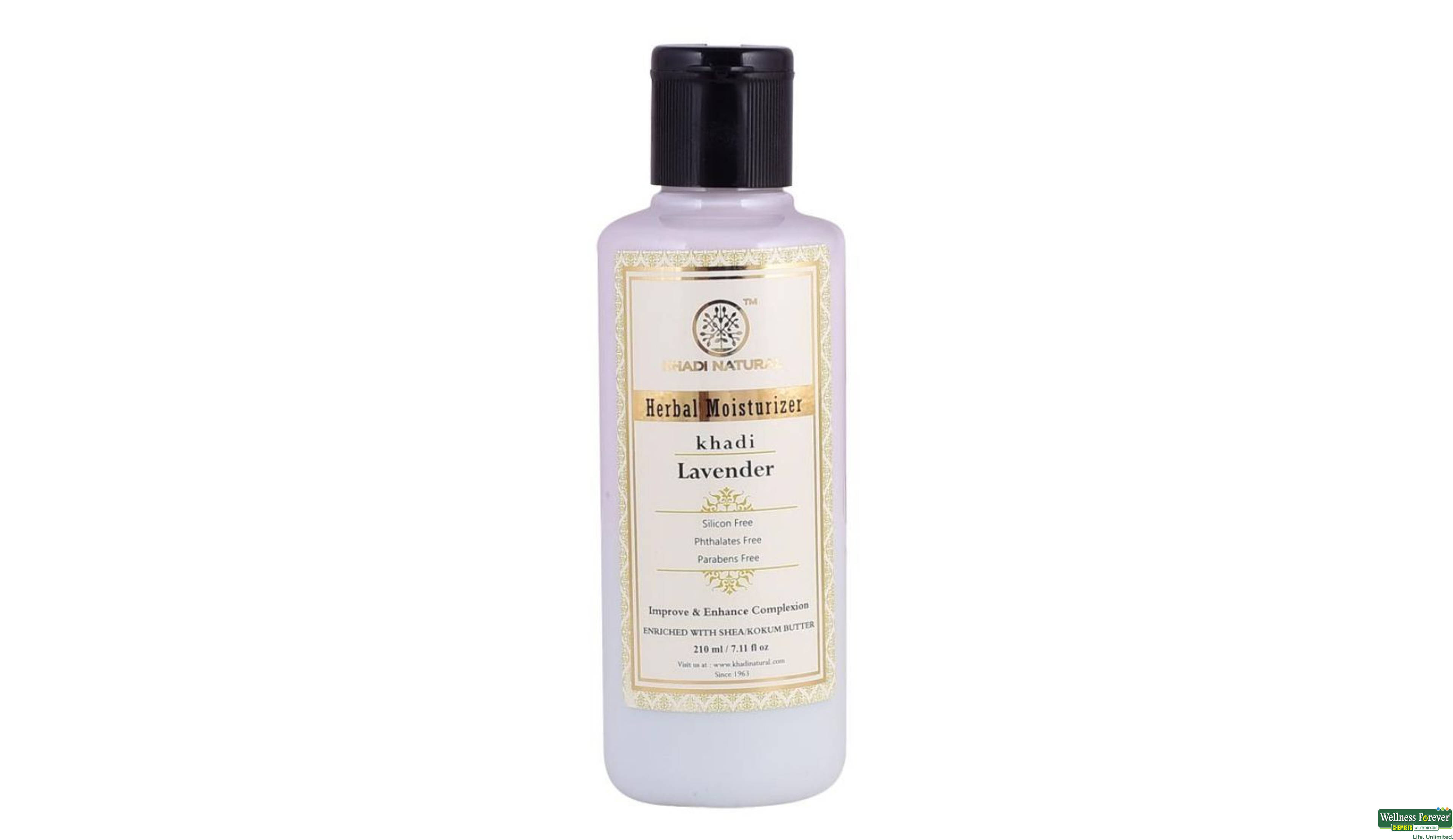 KHADI LTN FAIRNESS LAVENDER 210ML- 1, 210ML, 