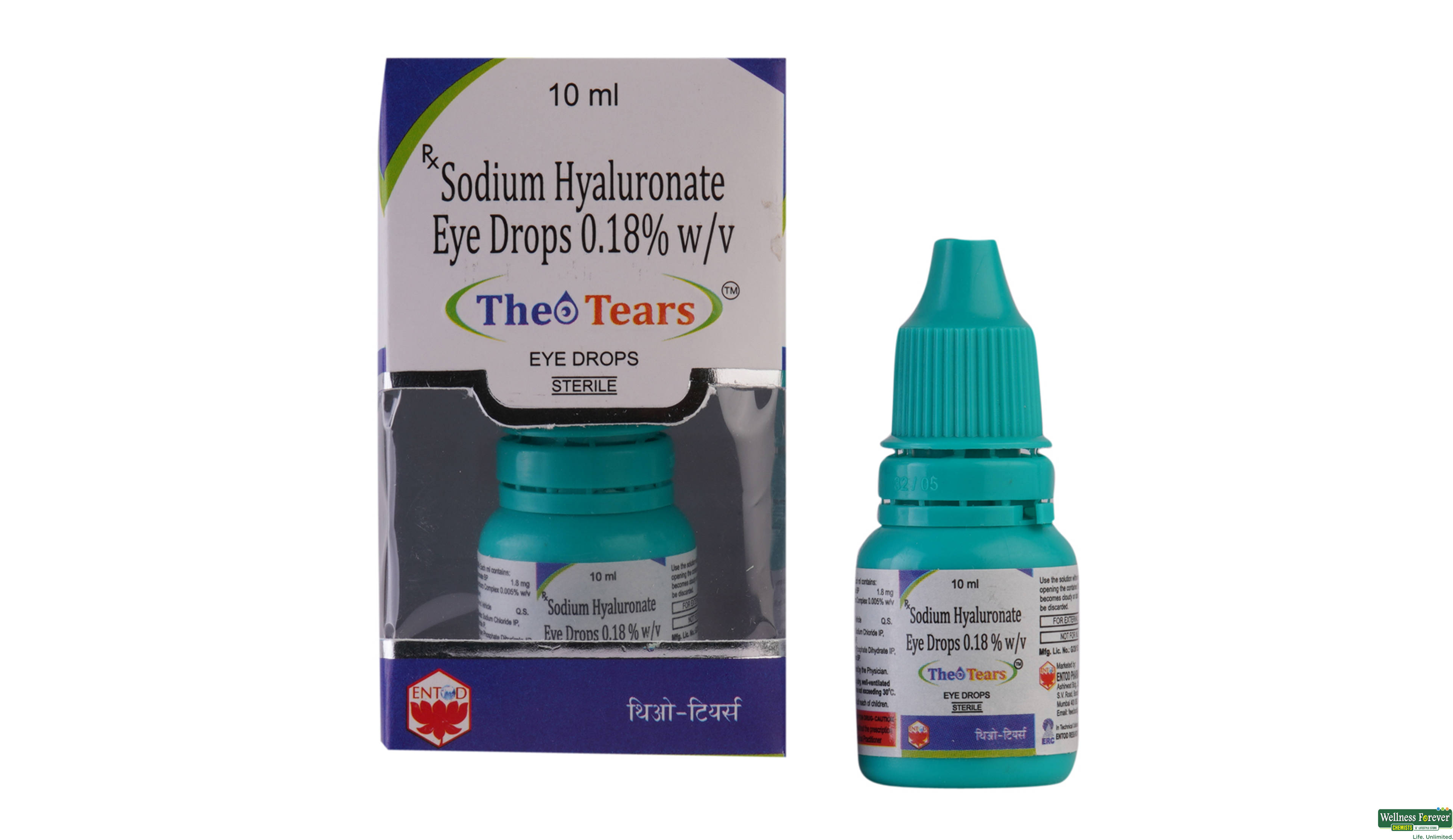 THEO-TEARS E/DROPS 10ML- 3, 10ML, 