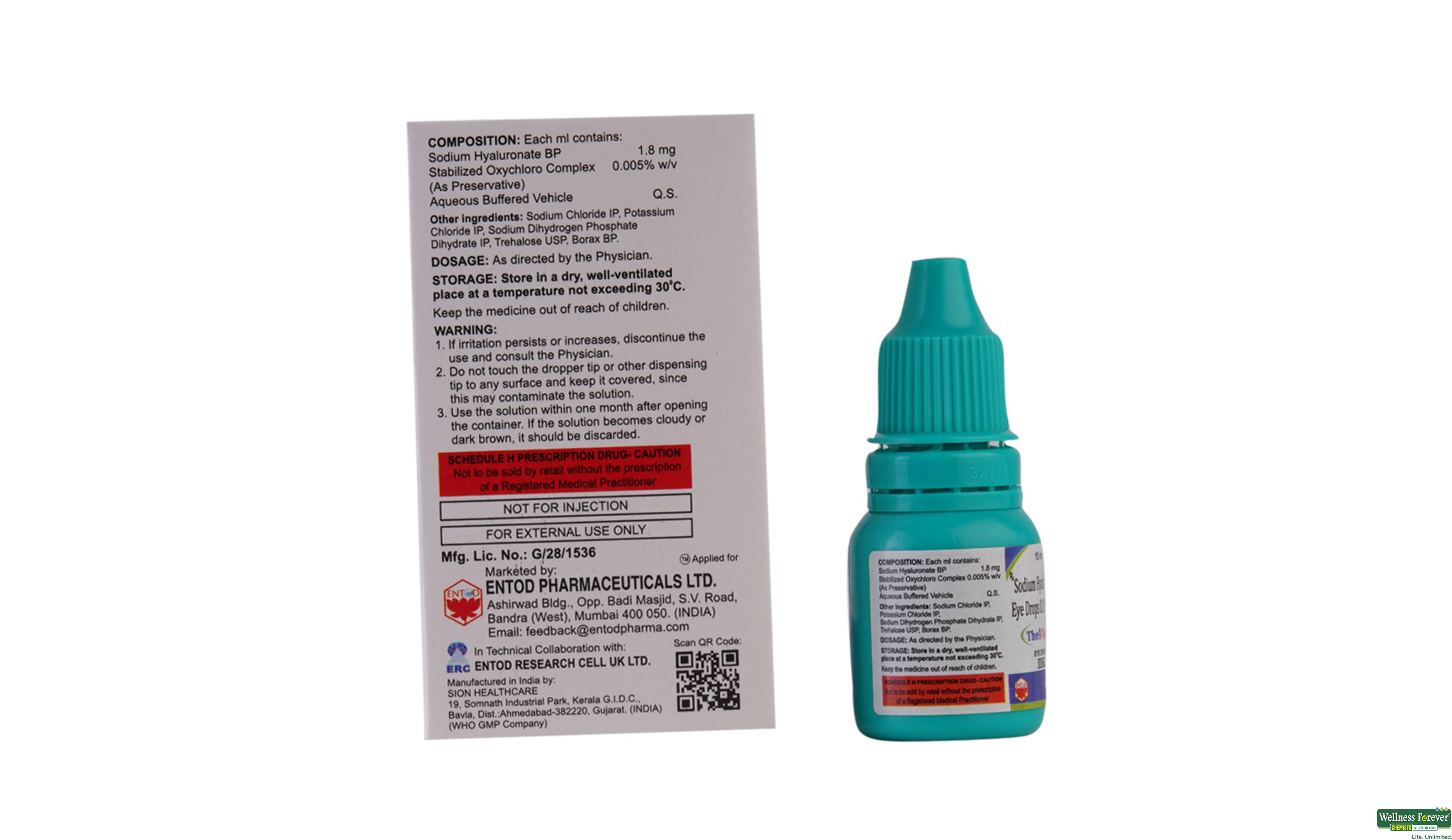 THEO-TEARS E/DROPS 10ML- 4, 10ML, 