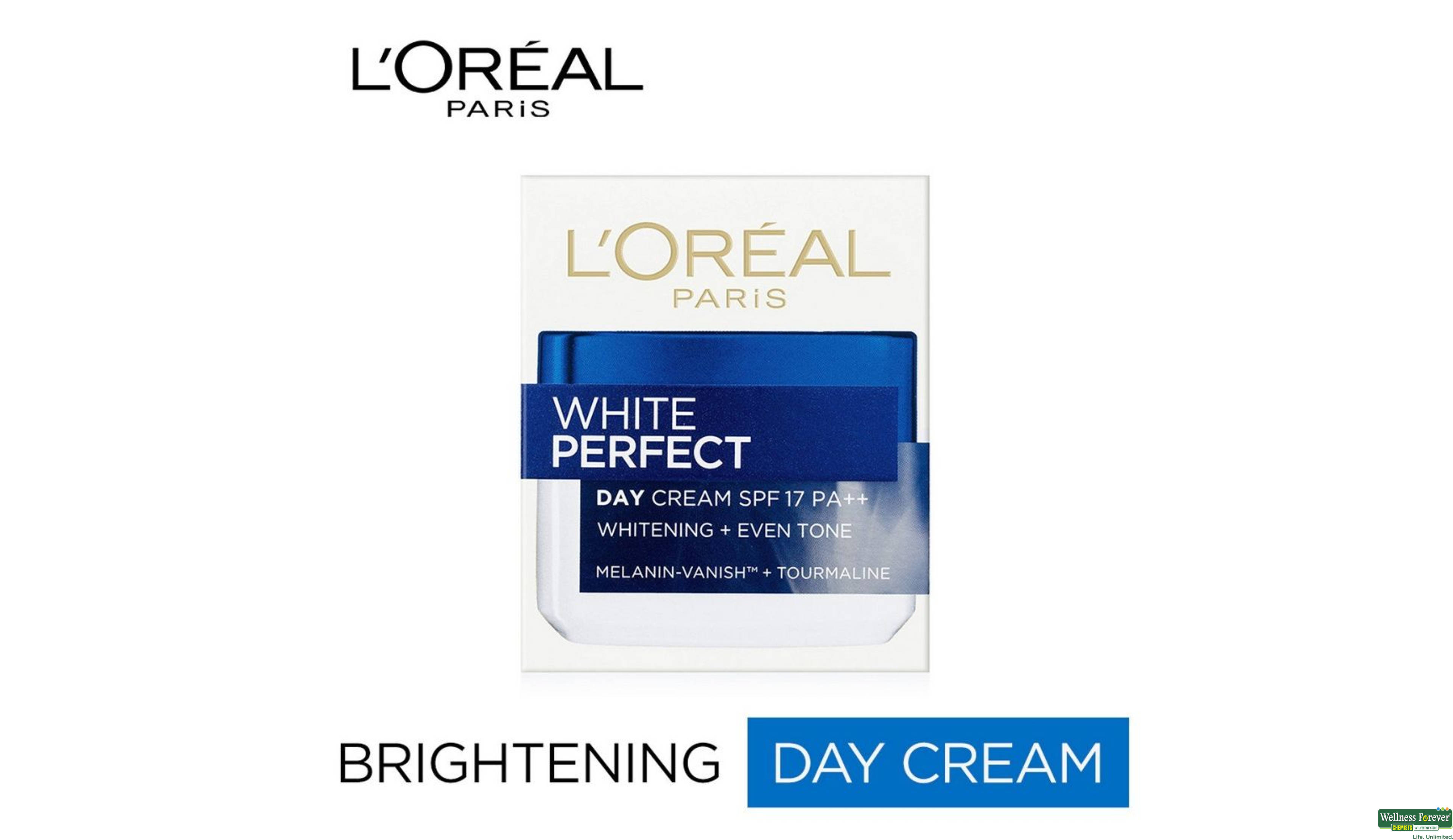 LOREAL F/CRM NIGHT WHITE PERFECT 50ML IMP- 2, 50ML, 