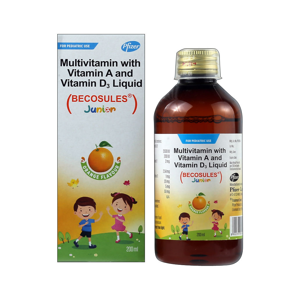 Buy Becosules Junior Syrup 200 ml Online at Best Prices Wellness Forever