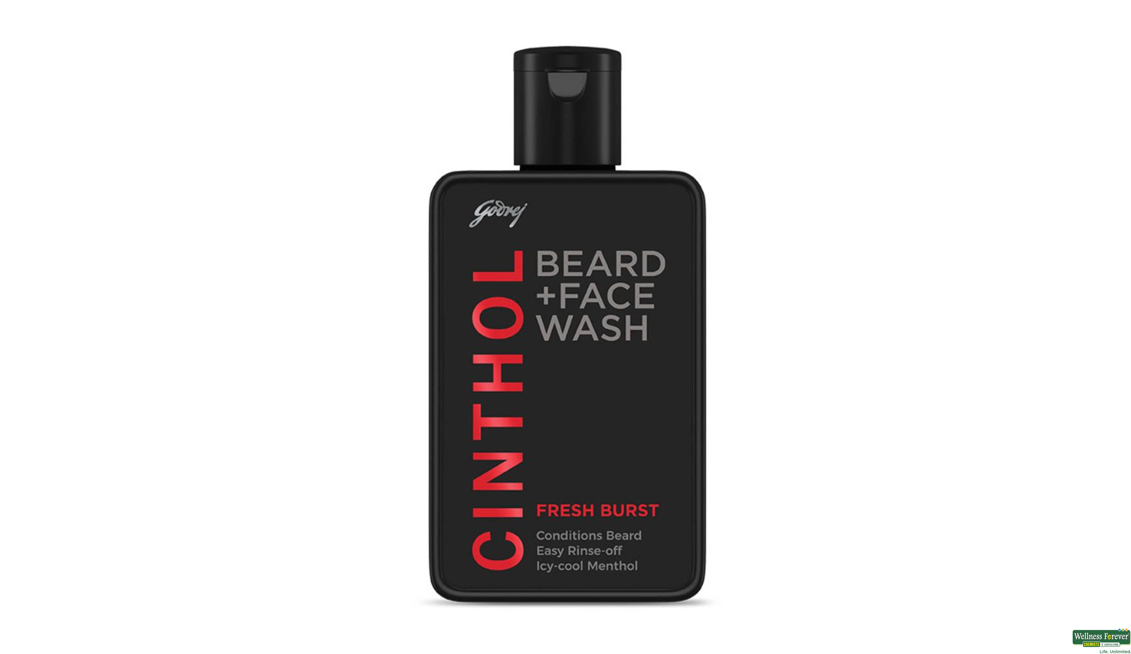 CINTHOL BEARD F/WASH FRESH BURST 100ML- 1, 100ML, 